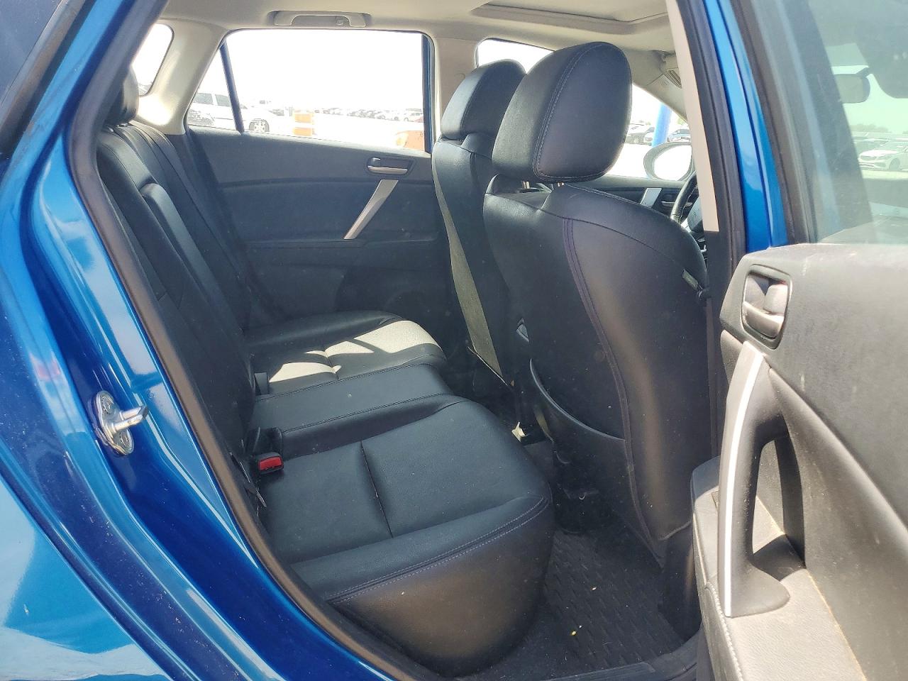 2012 Mazda 3 I Blue vin: JM1BL1M75C1664287