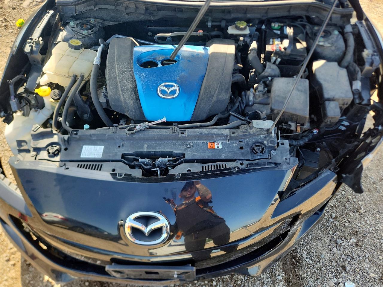 2013 Mazda 3 I Black vin: JM1BL1M75D1810317