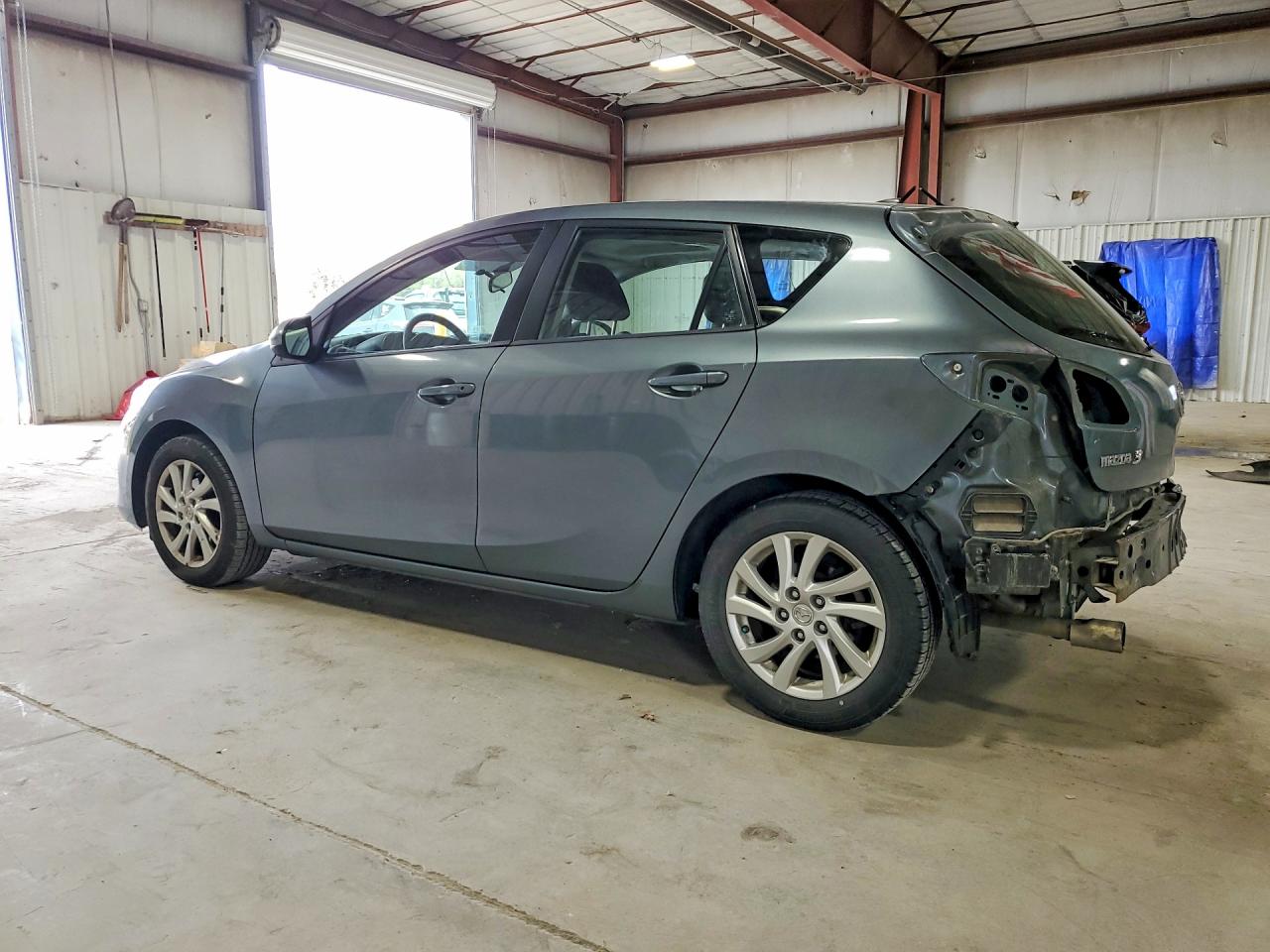 2012 Mazda 3 I Teal vin: JM1BL1M76C1664279