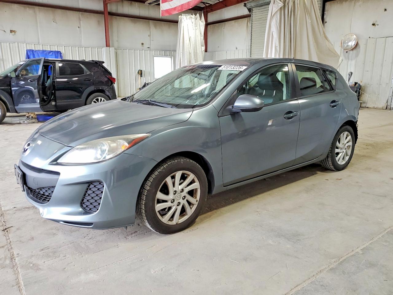 2012 Mazda 3 I Teal vin: JM1BL1M76C1664279