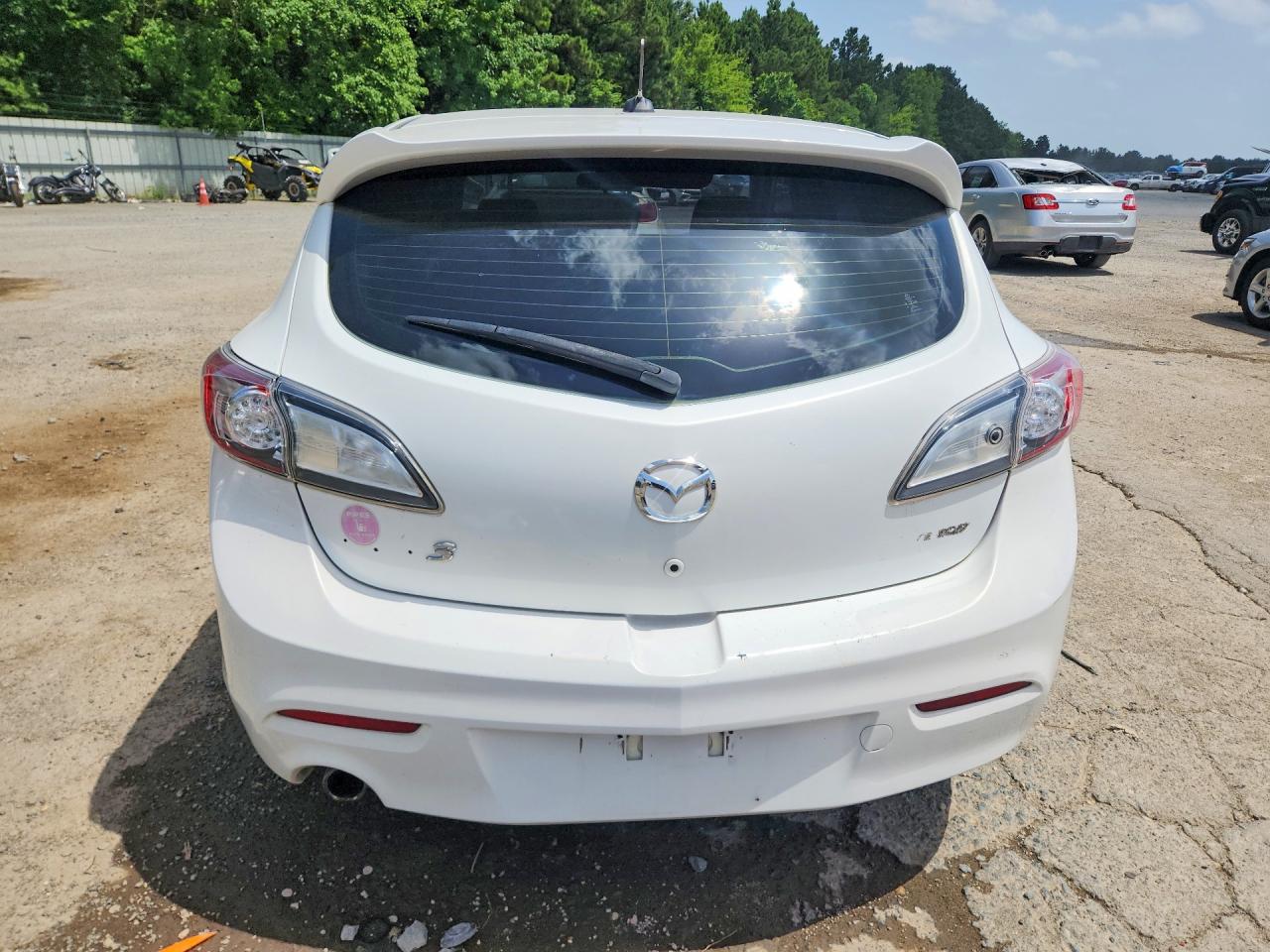 2013 Mazda 3 I Белый vin: JM1BL1M78D1733765
