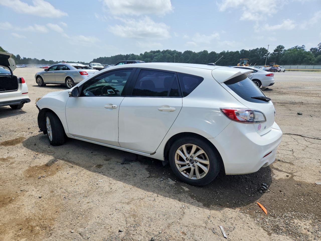 2013 Mazda 3 I Белый vin: JM1BL1M78D1733765