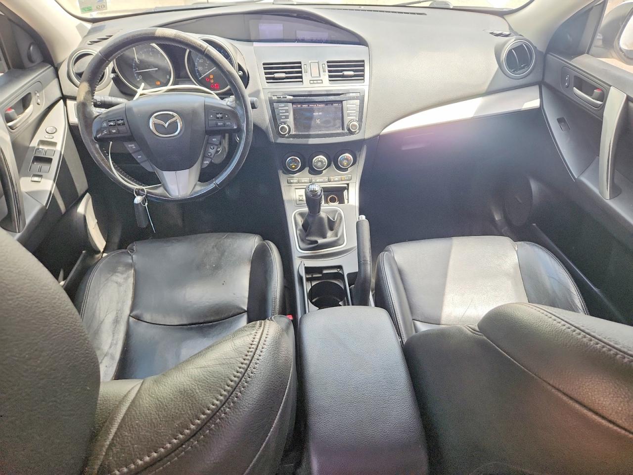 2013 Mazda 3 I Белый vin: JM1BL1M78D1733765