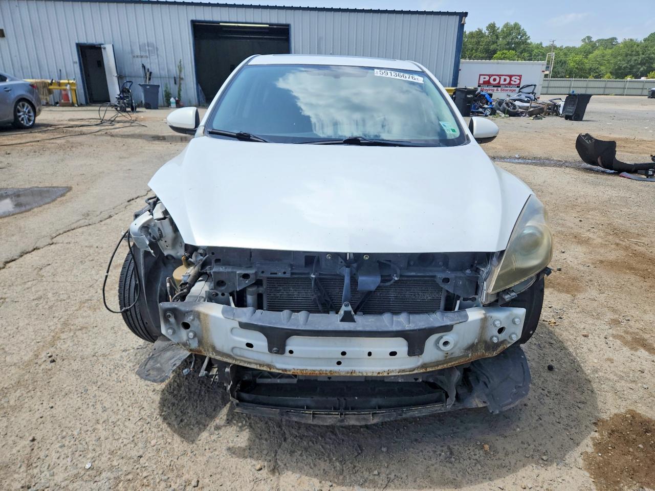 2013 Mazda 3 I Белый vin: JM1BL1M78D1733765
