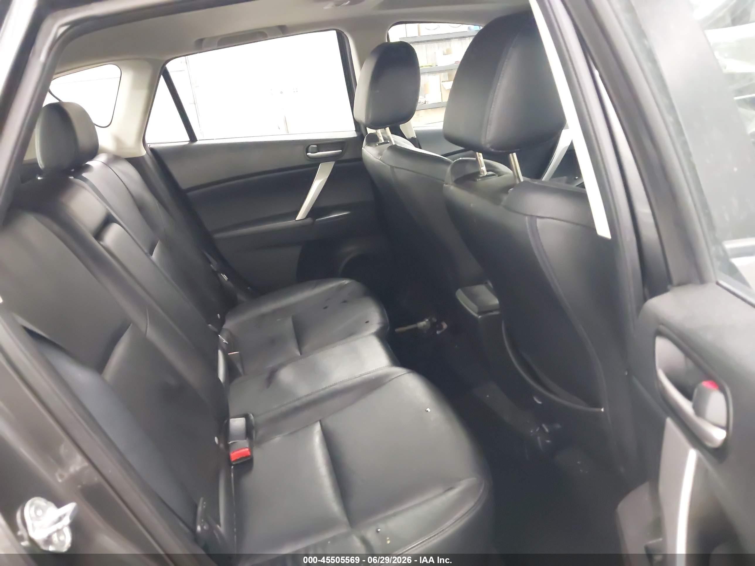 2013 Mazda Mazda3 I Grand Touring Gray vin: JM1BL1M78D1770296