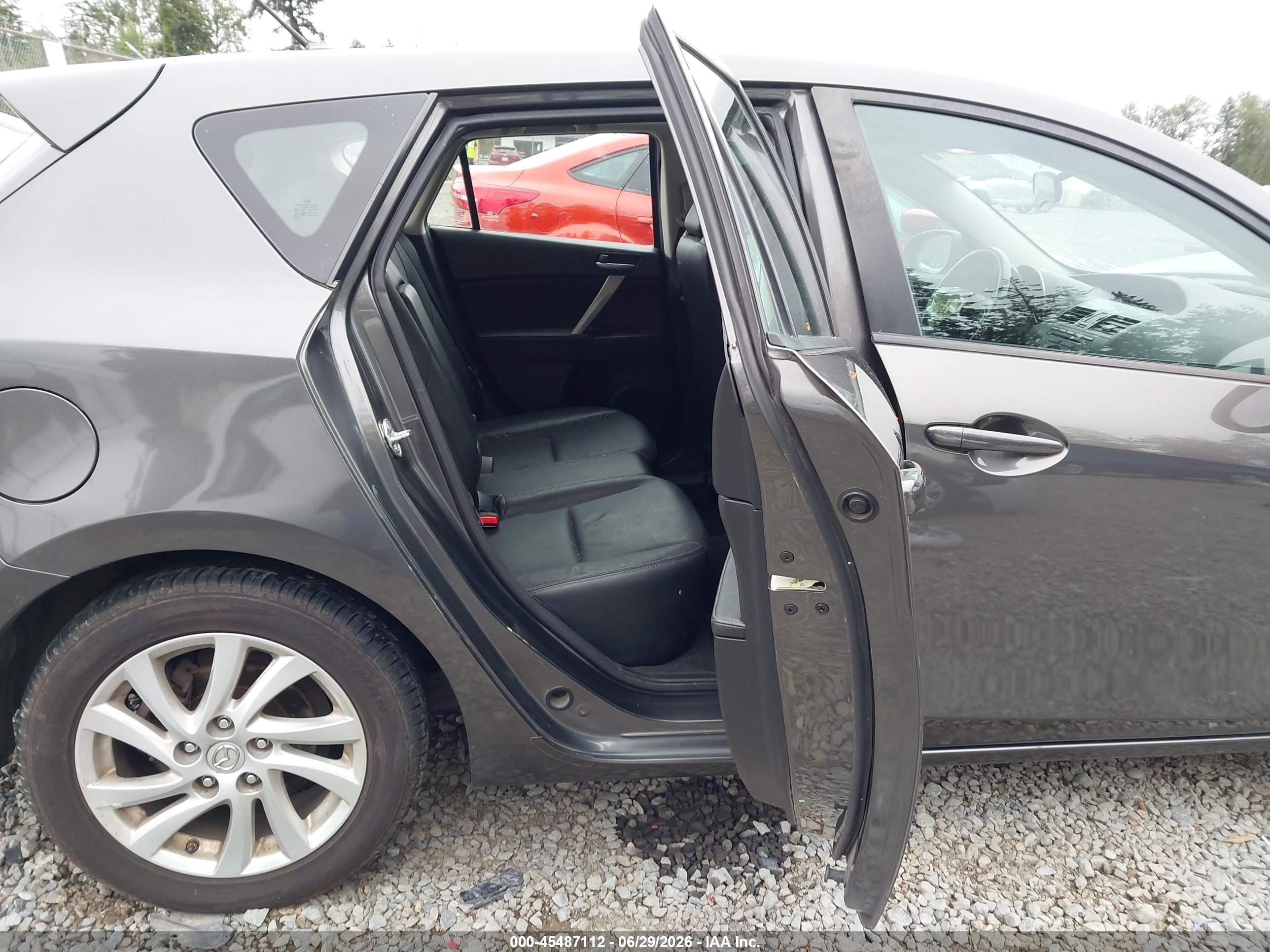 2012 Mazda Mazda3 I Grand Touring Gray vin: JM1BL1M82C1597415