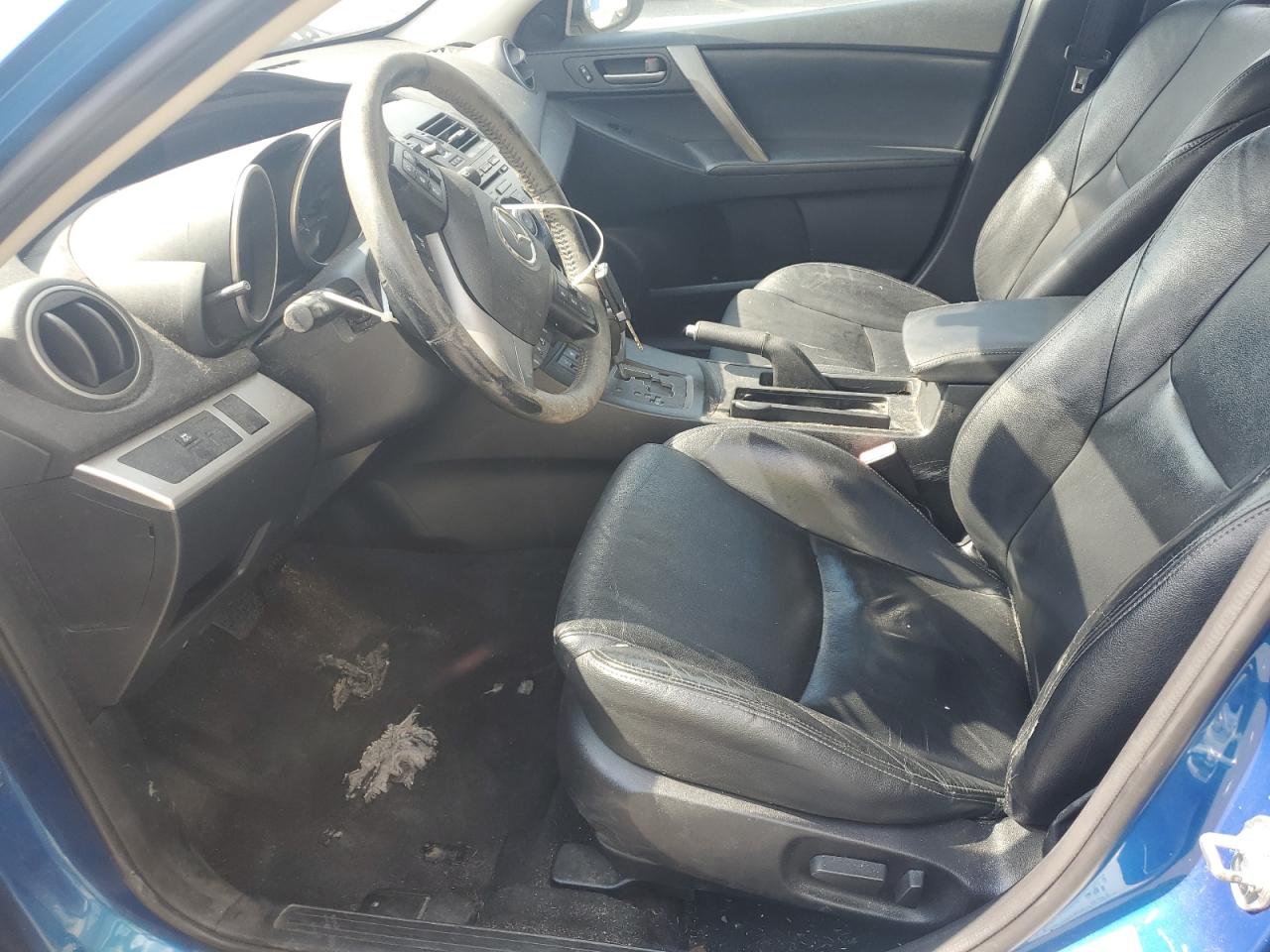 2012 Mazda 3 I Blue vin: JM1BL1M82C1650243