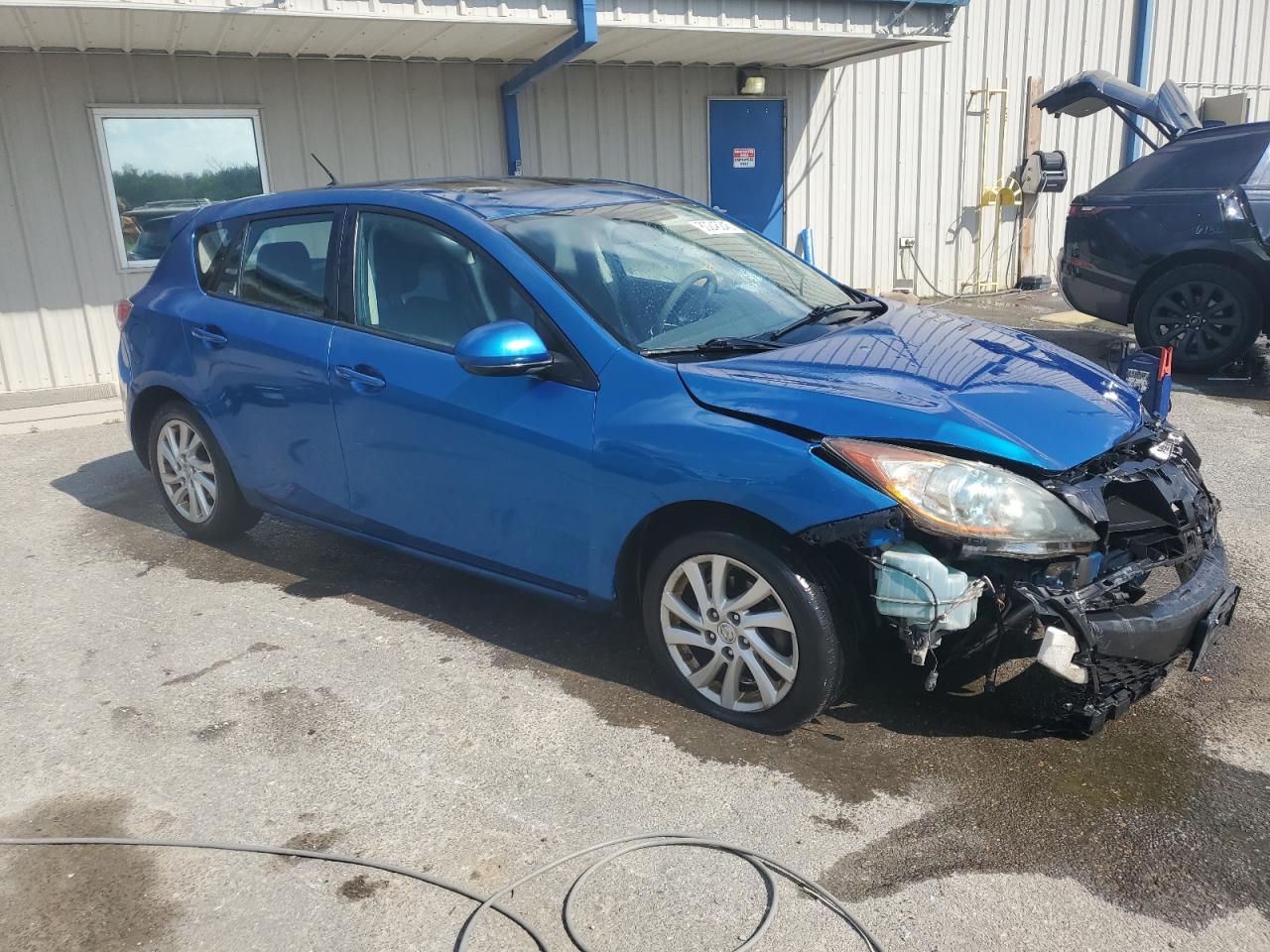 2012 Mazda 3 I Blue vin: JM1BL1M82C1650243