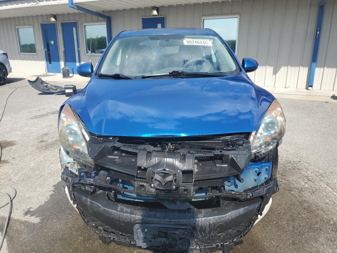 2012 Mazda 3 I Blue vin: JM1BL1M82C1650243