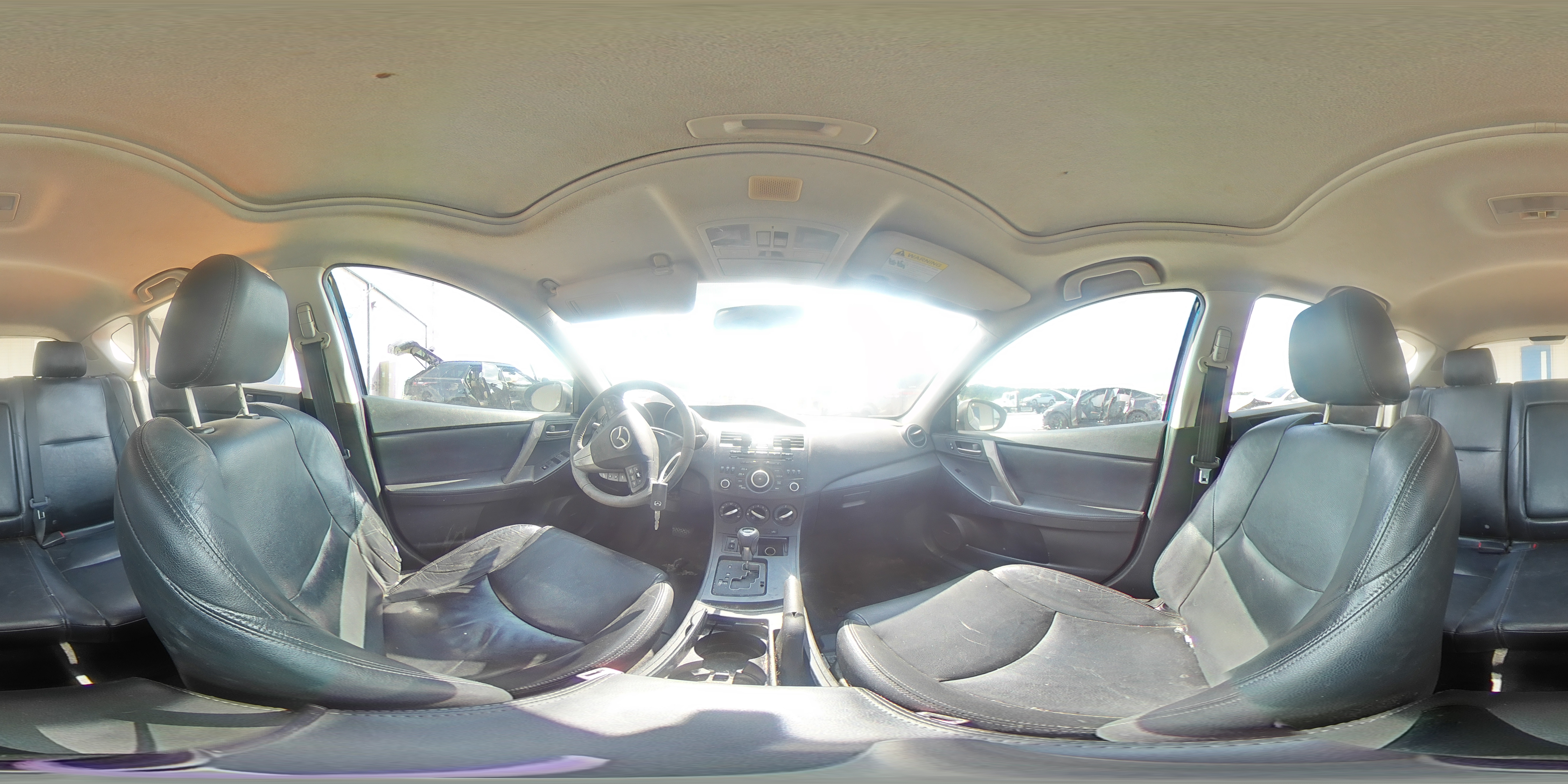 2012 Mazda 3 I Blue vin: JM1BL1M82C1650243