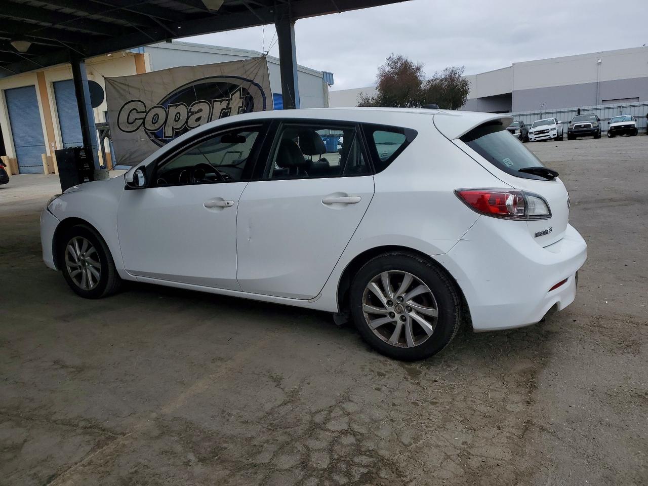 2012 Mazda 3 I White vin: JM1BL1M83C1600211