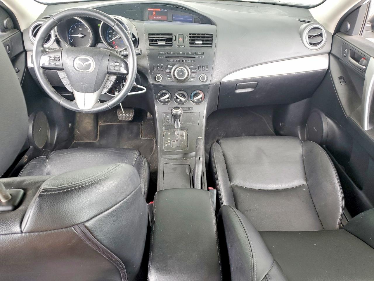 2012 Mazda 3 I White vin: JM1BL1M83C1600211