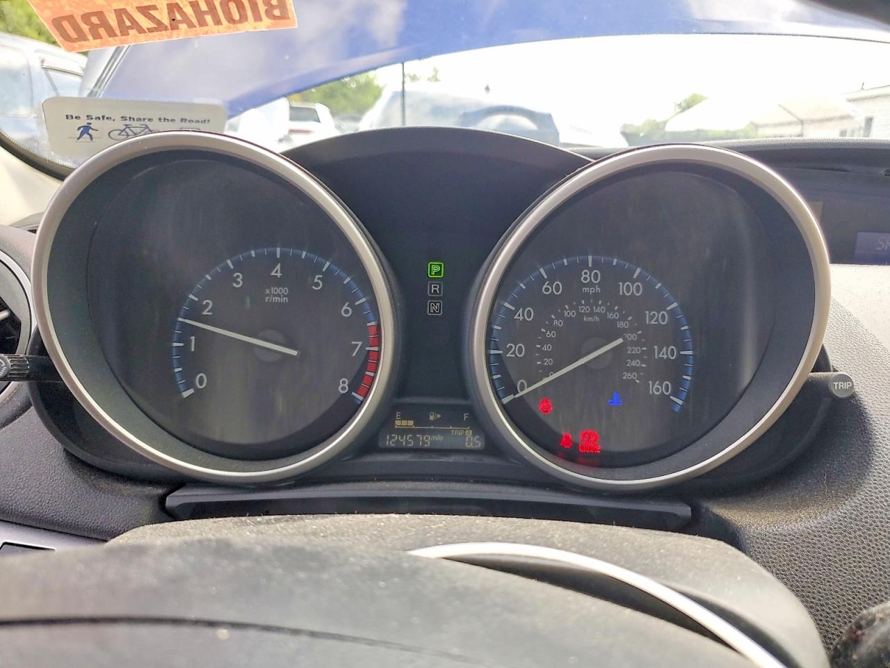 2012 Mazda 3 I Blue vin: JM1BL1M83C1639882