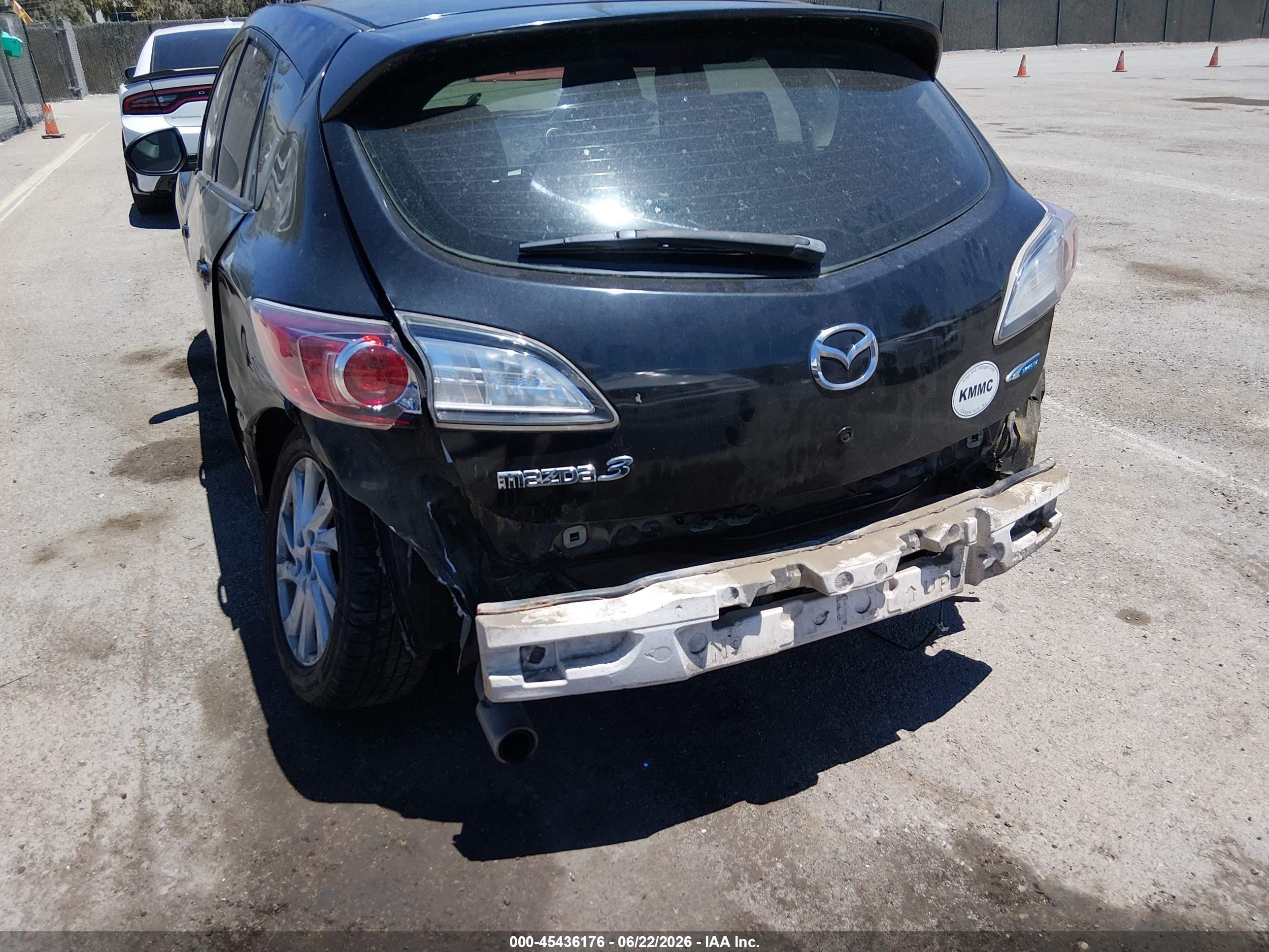 2012 Mazda Mazda3 I Grand Touring Black vin: JM1BL1M87C1654305