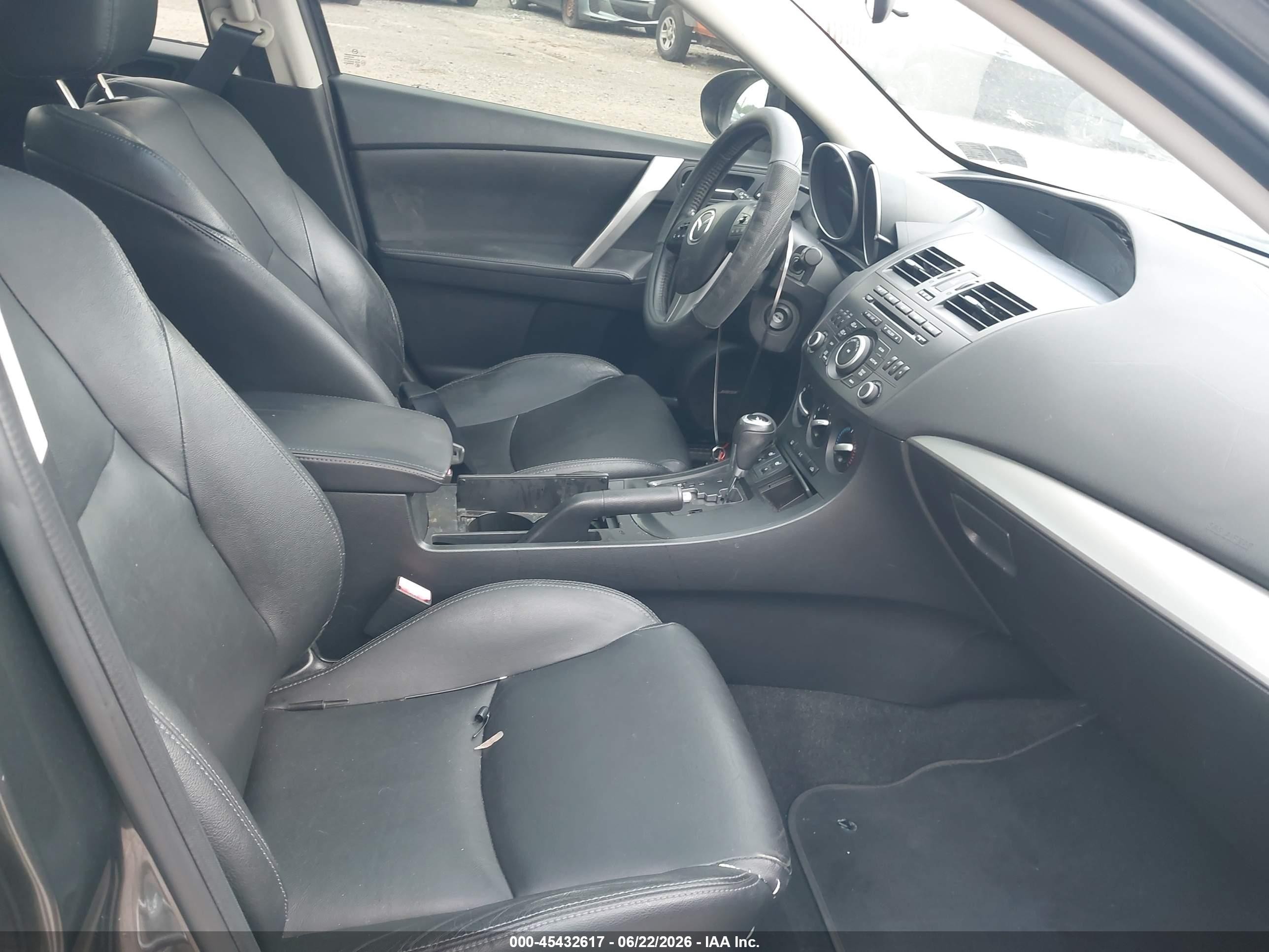 2012 Mazda Mazda3 I Grand Touring Серый vin: JM1BL1M88C1635553
