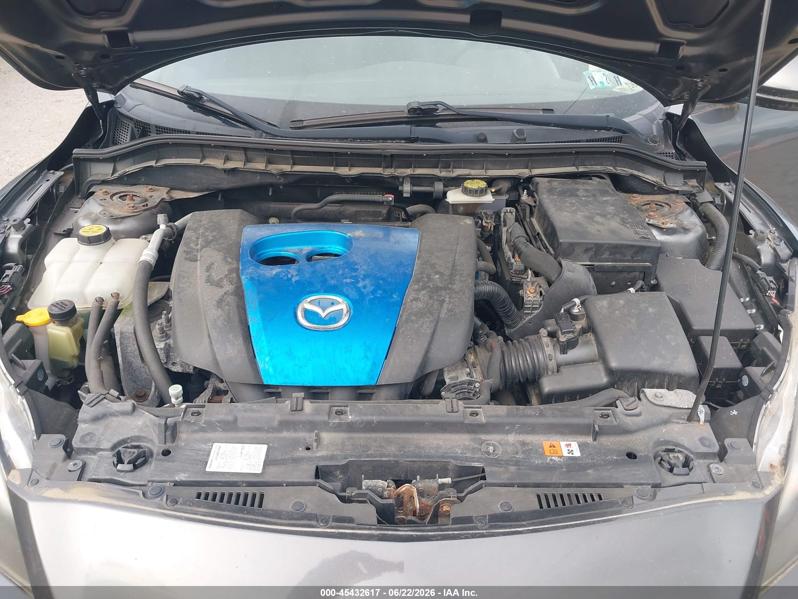 2012 Mazda Mazda3 I Grand Touring Серый vin: JM1BL1M88C1635553