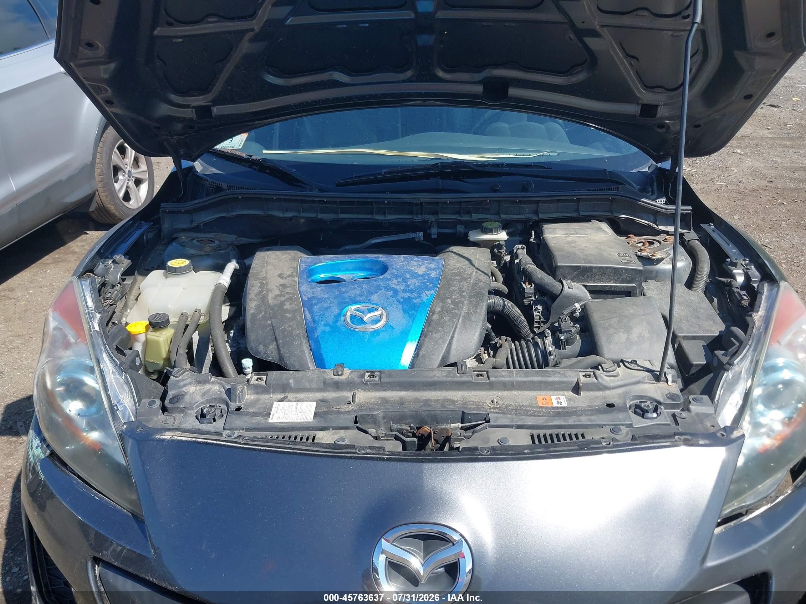 2012 Mazda Mazda3 I Grand Touring Серый vin: JM1BL1M88C1691170