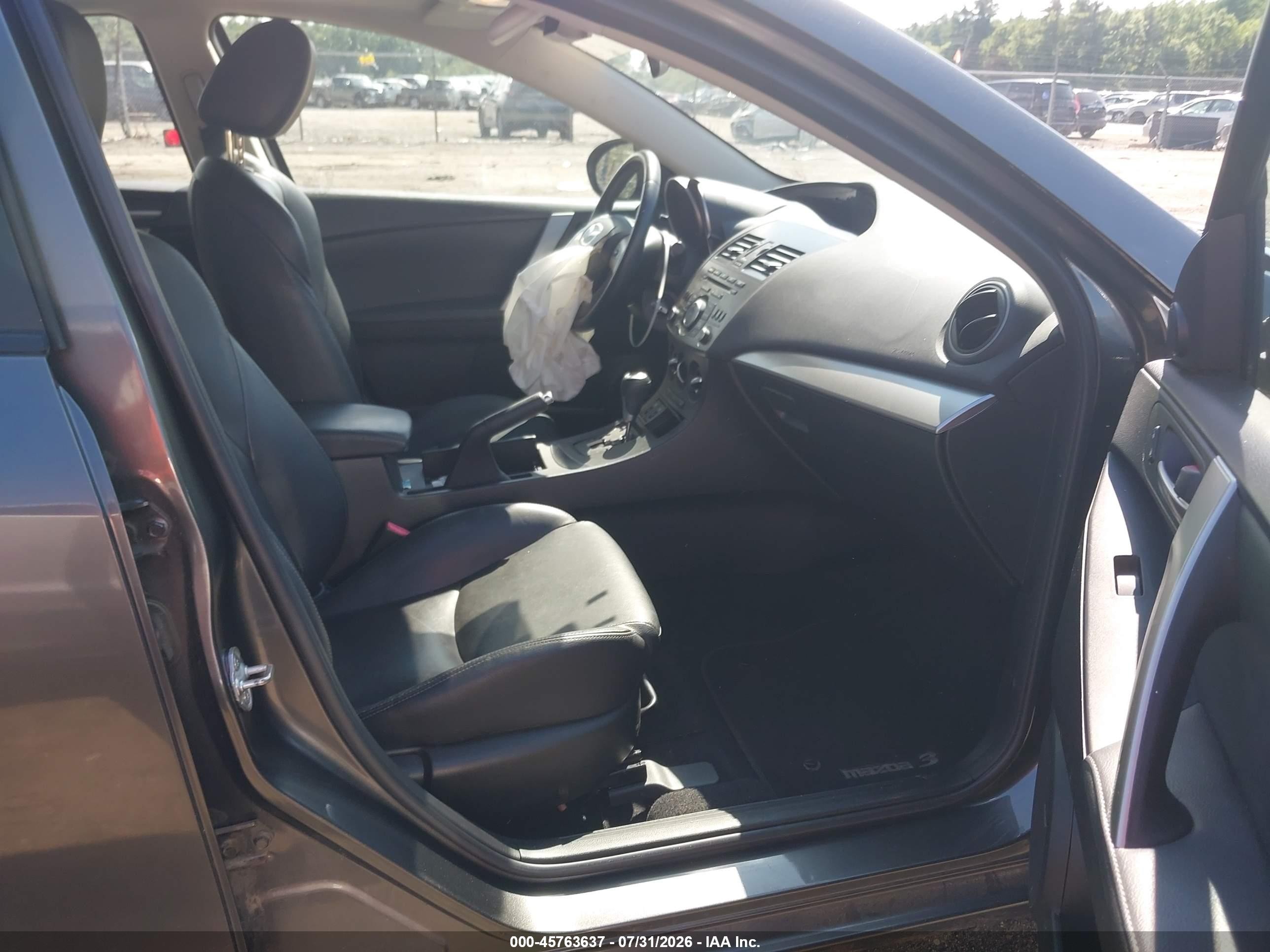 2012 Mazda Mazda3 I Grand Touring Серый vin: JM1BL1M88C1691170
