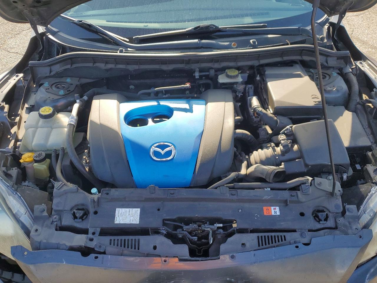 2012 Mazda 3 I Gray vin: JM1BL1M8XC1547331