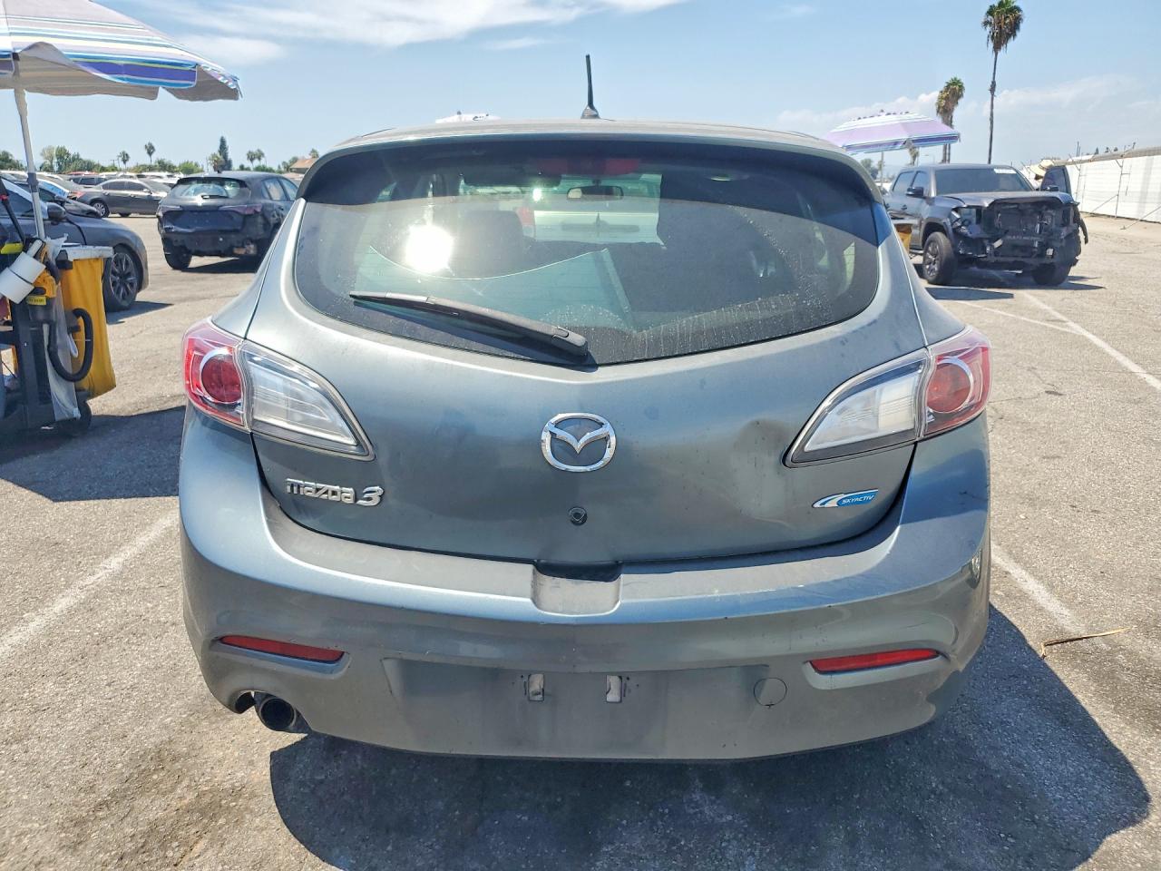 2012 Mazda 3 I Blue vin: JM1BL1M8XC1672118