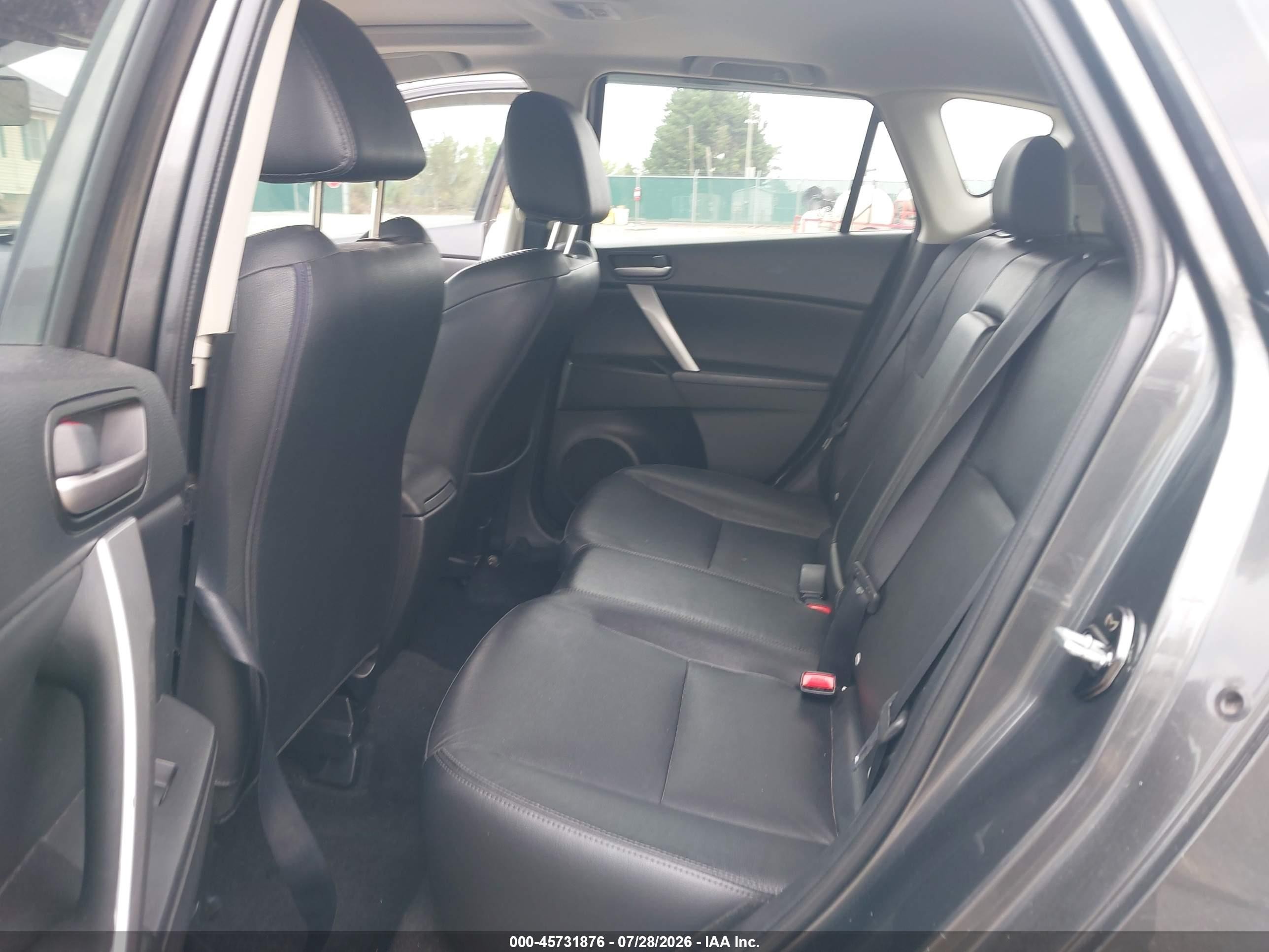 2013 Mazda Mazda3 I Grand Touring Gray vin: JM1BL1MP0D1744792