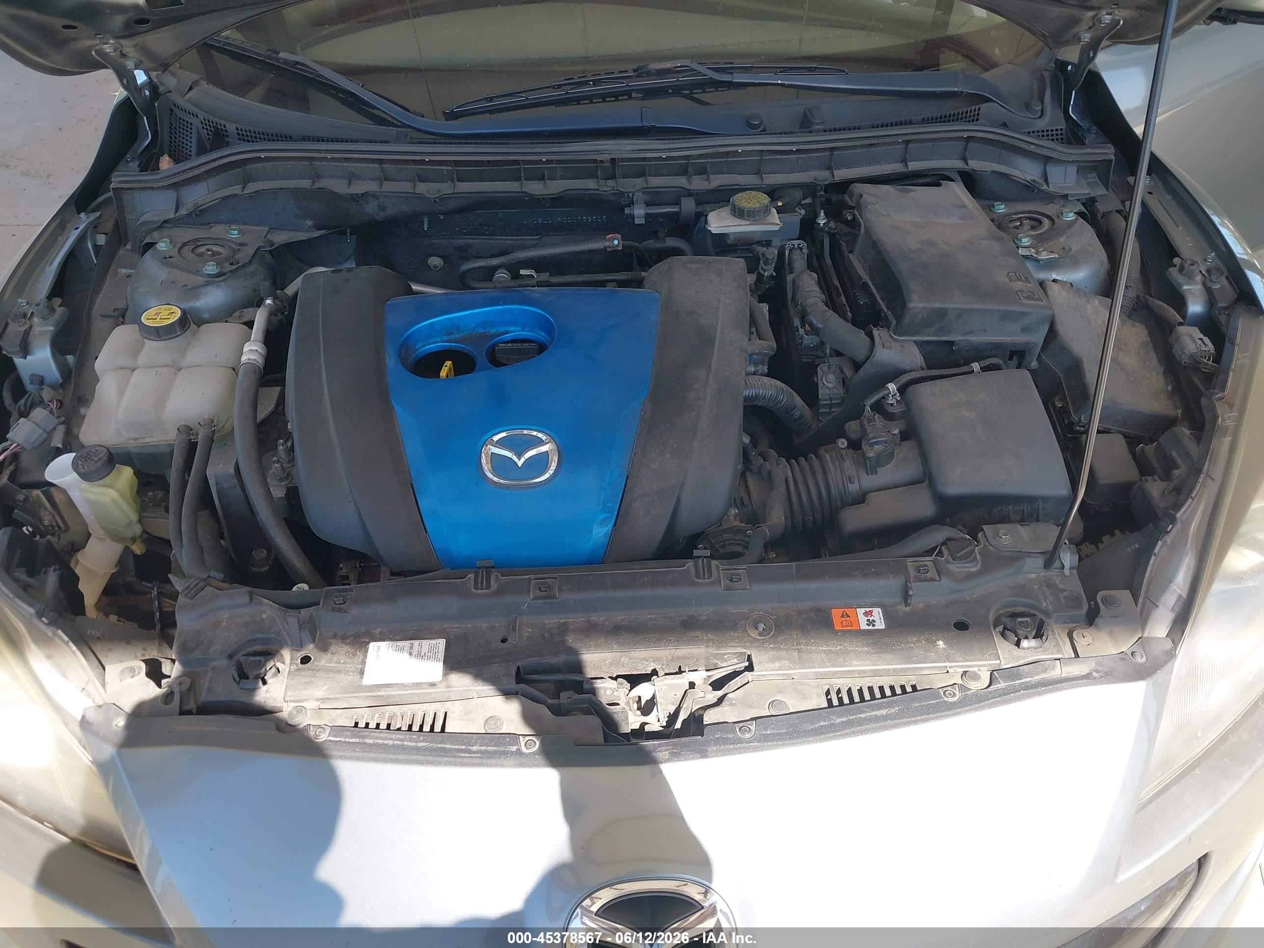 2013 Mazda Mazda3 I Grand Touring Blue vin: JM1BL1MP0D1758515