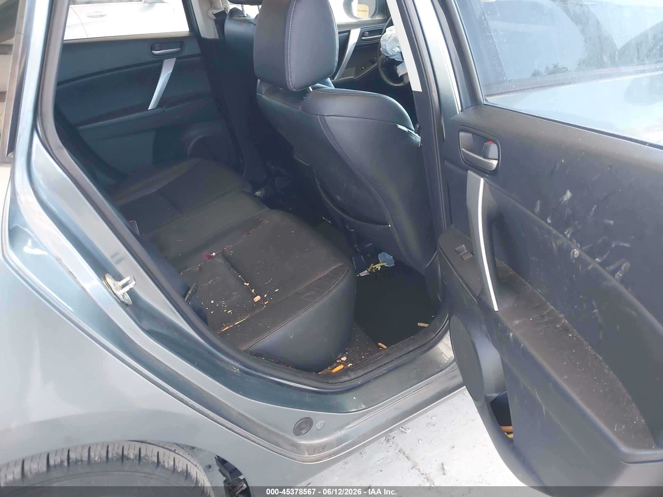 2013 Mazda Mazda3 I Grand Touring Blue vin: JM1BL1MP0D1758515
