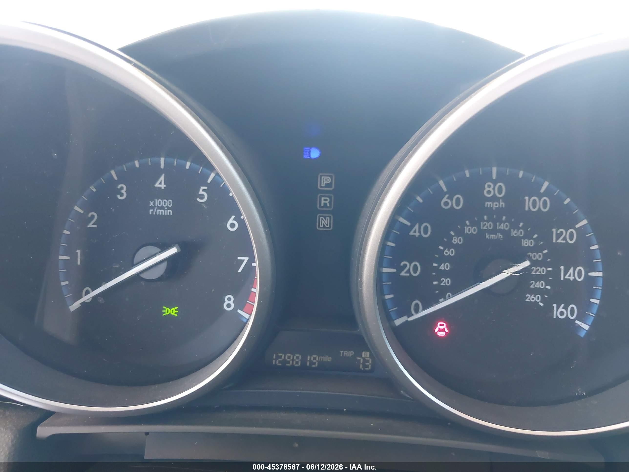 2013 Mazda Mazda3 I Grand Touring Blue vin: JM1BL1MP0D1758515