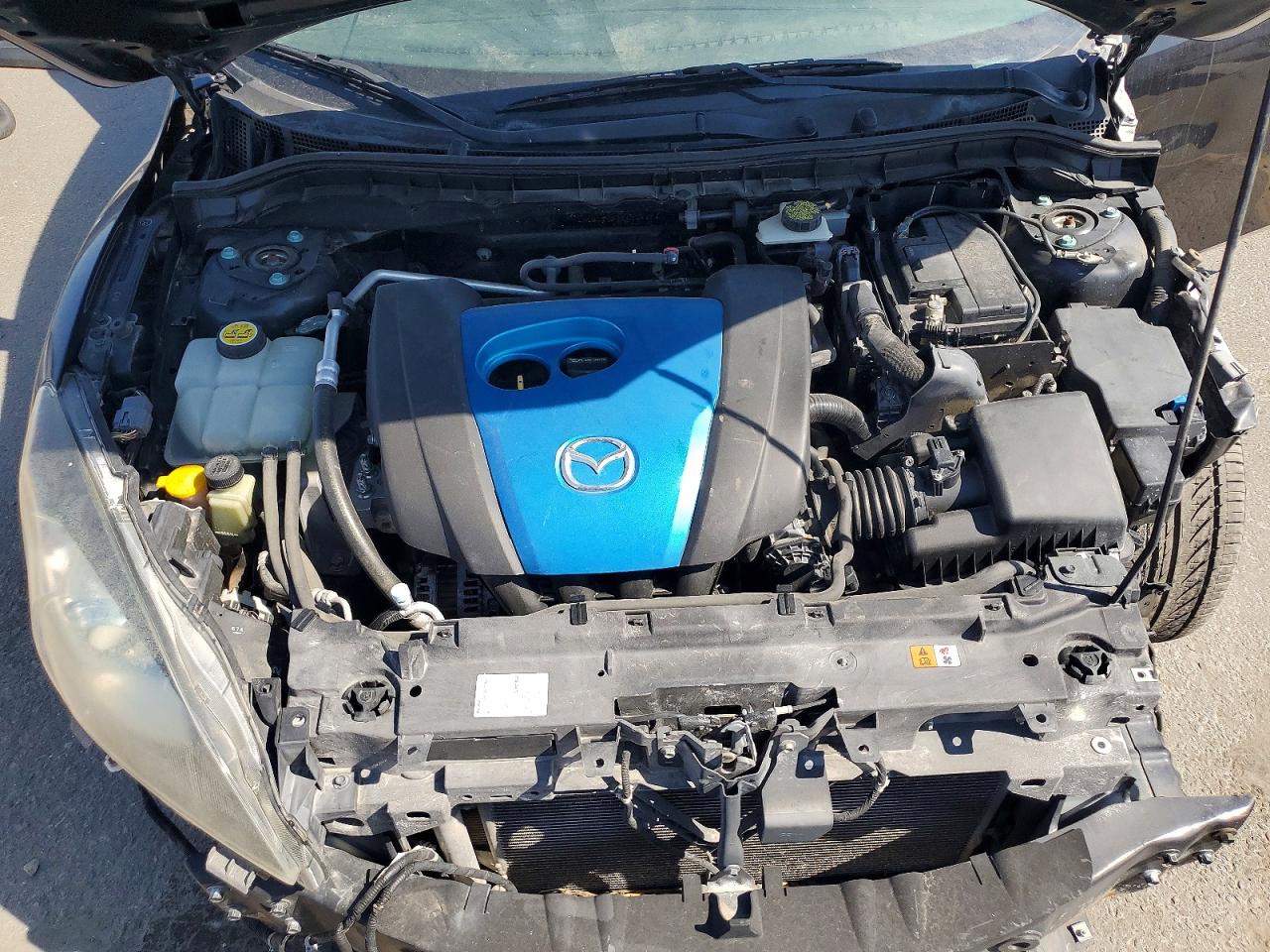 2013 Mazda 3 I Черный vin: JM1BL1MP0D1799453