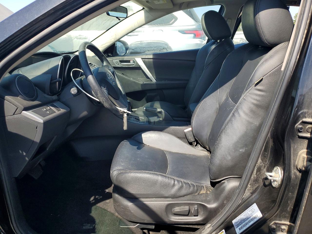 2013 Mazda 3 I Черный vin: JM1BL1MP0D1799453