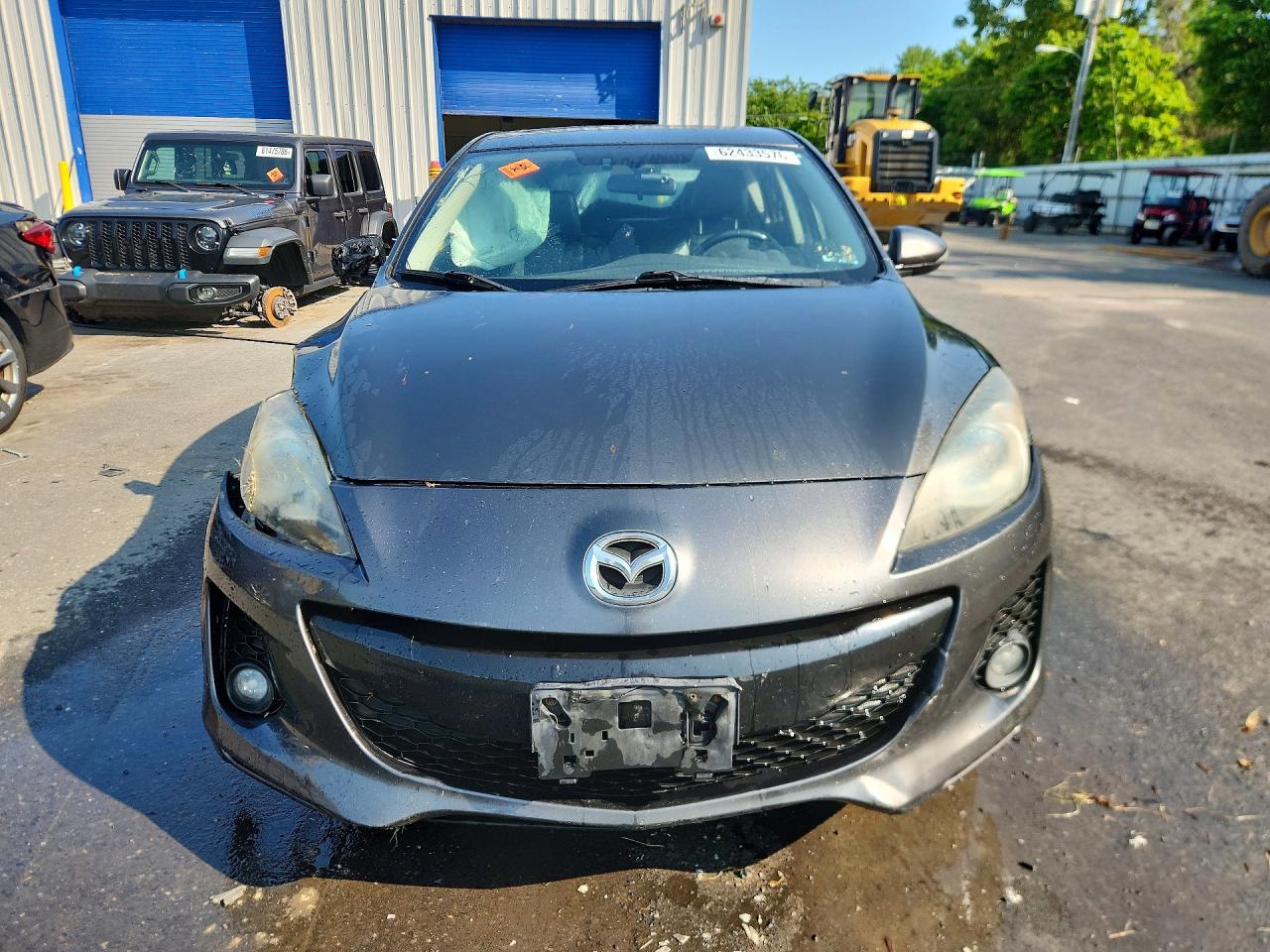 2013 Mazda 3 I Серый vin: JM1BL1MP5D1746831
