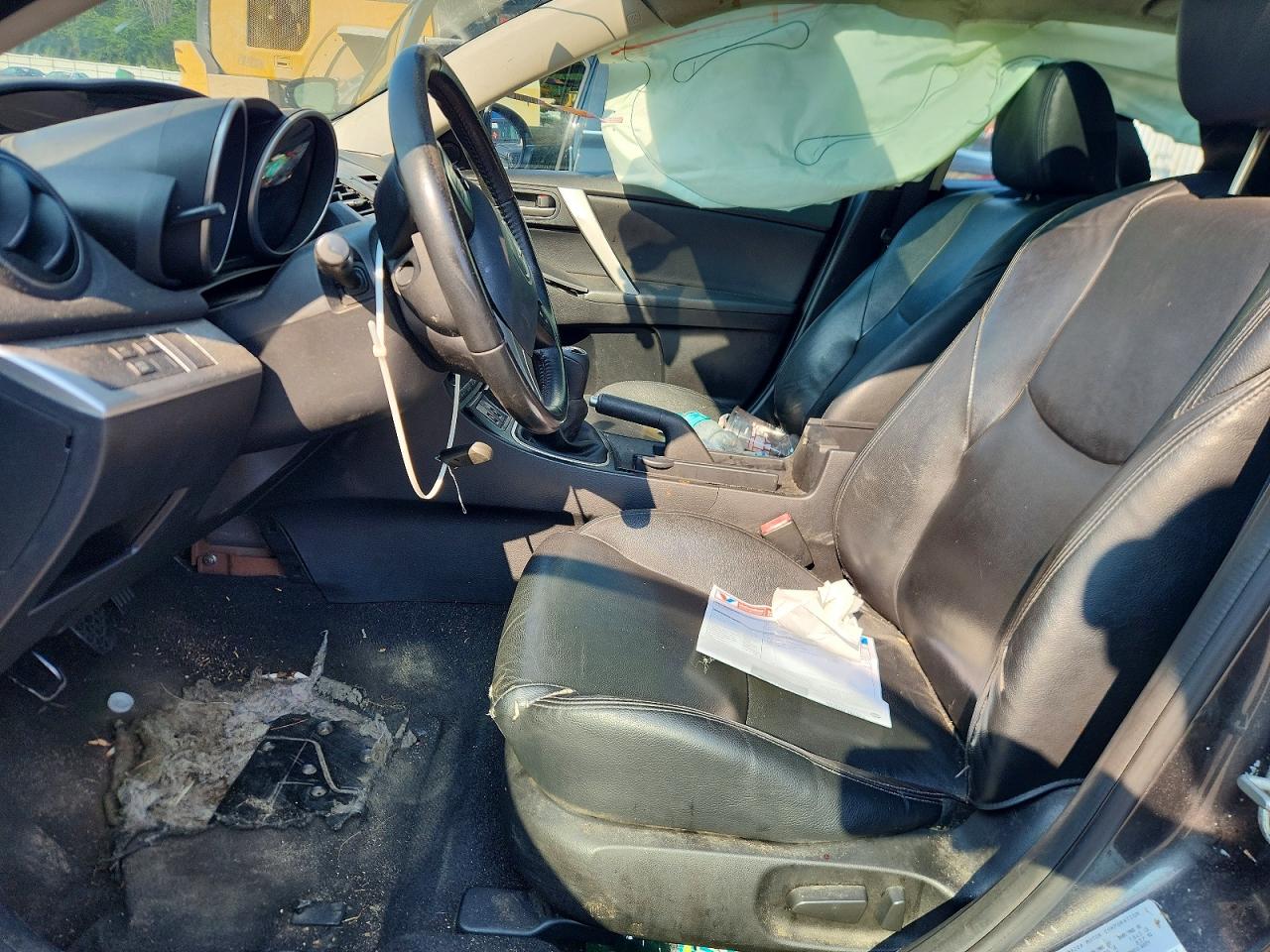 2013 Mazda 3 I Серый vin: JM1BL1MP5D1746831