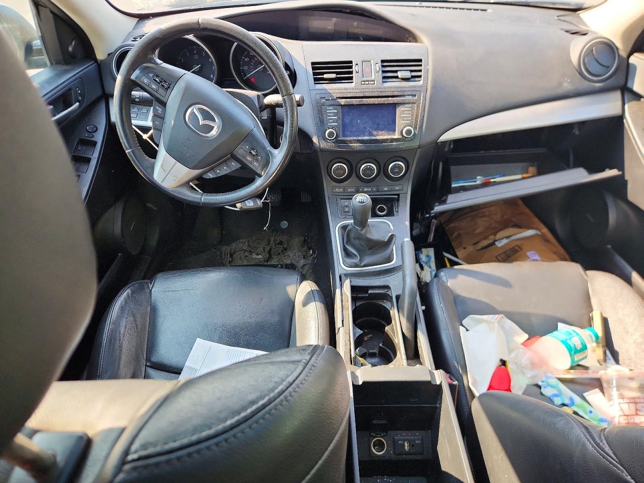 2013 Mazda 3 I Серый vin: JM1BL1MP5D1746831