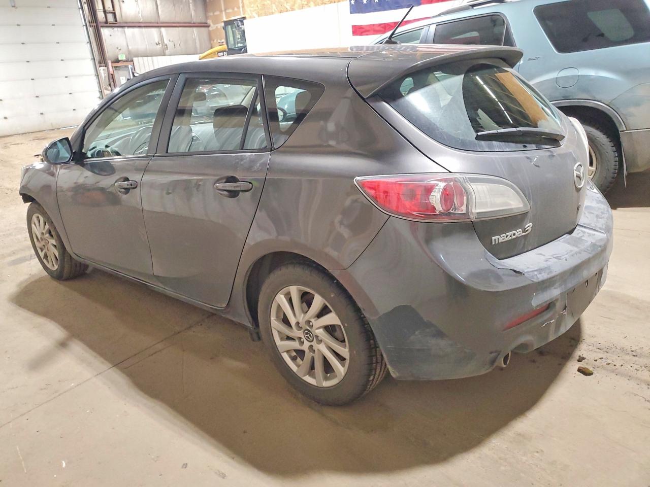 2013 Mazda 3 I Gray vin: JM1BL1MP5D1837792