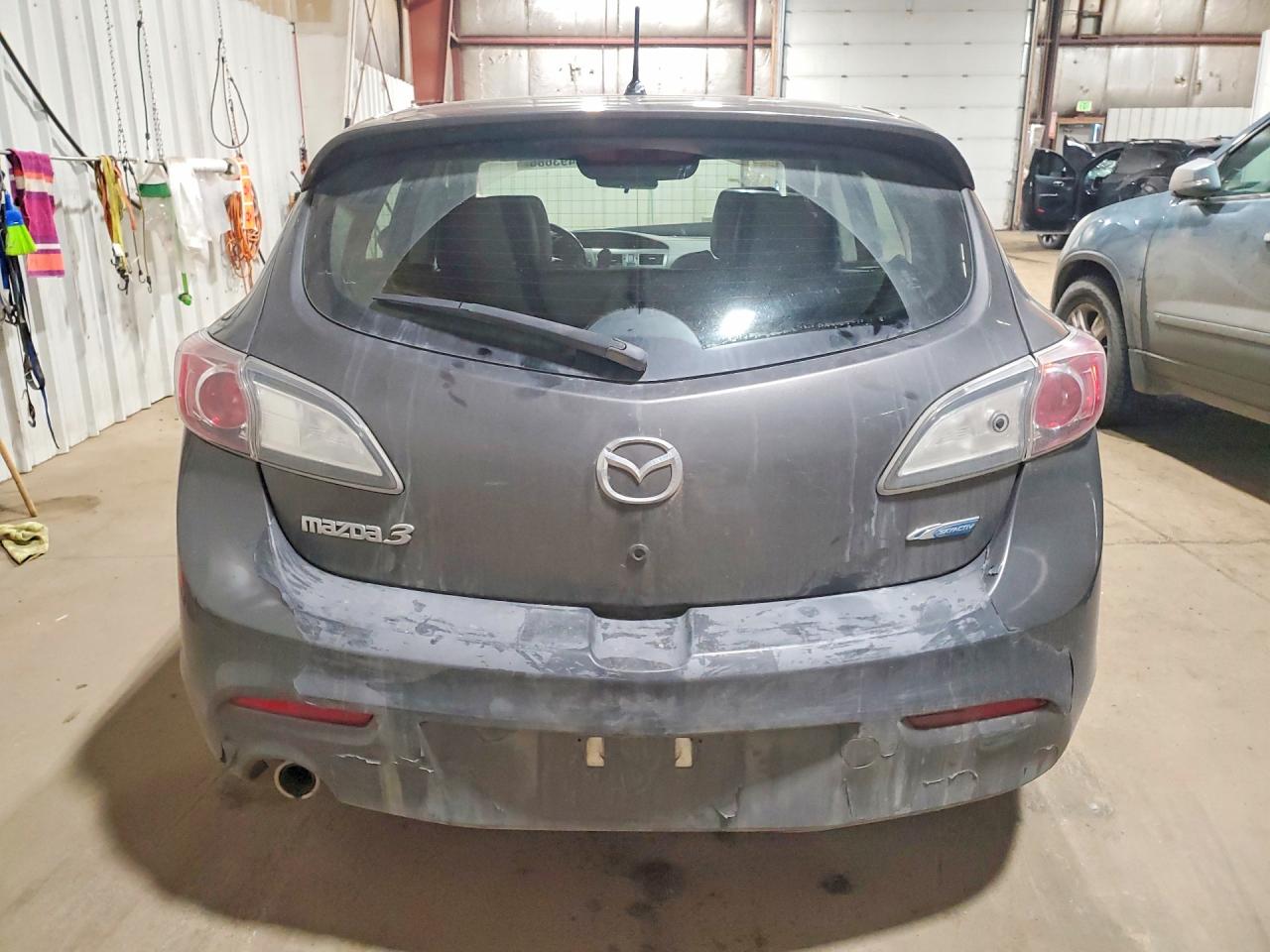 2013 Mazda 3 I Gray vin: JM1BL1MP5D1837792