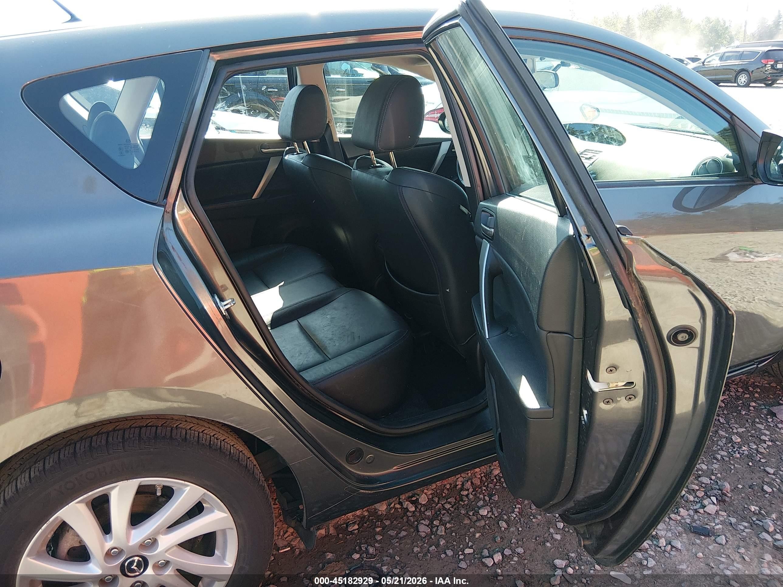 2013 Mazda Mazda3 I Grand Touring Серый vin: JM1BL1MP6D1785136