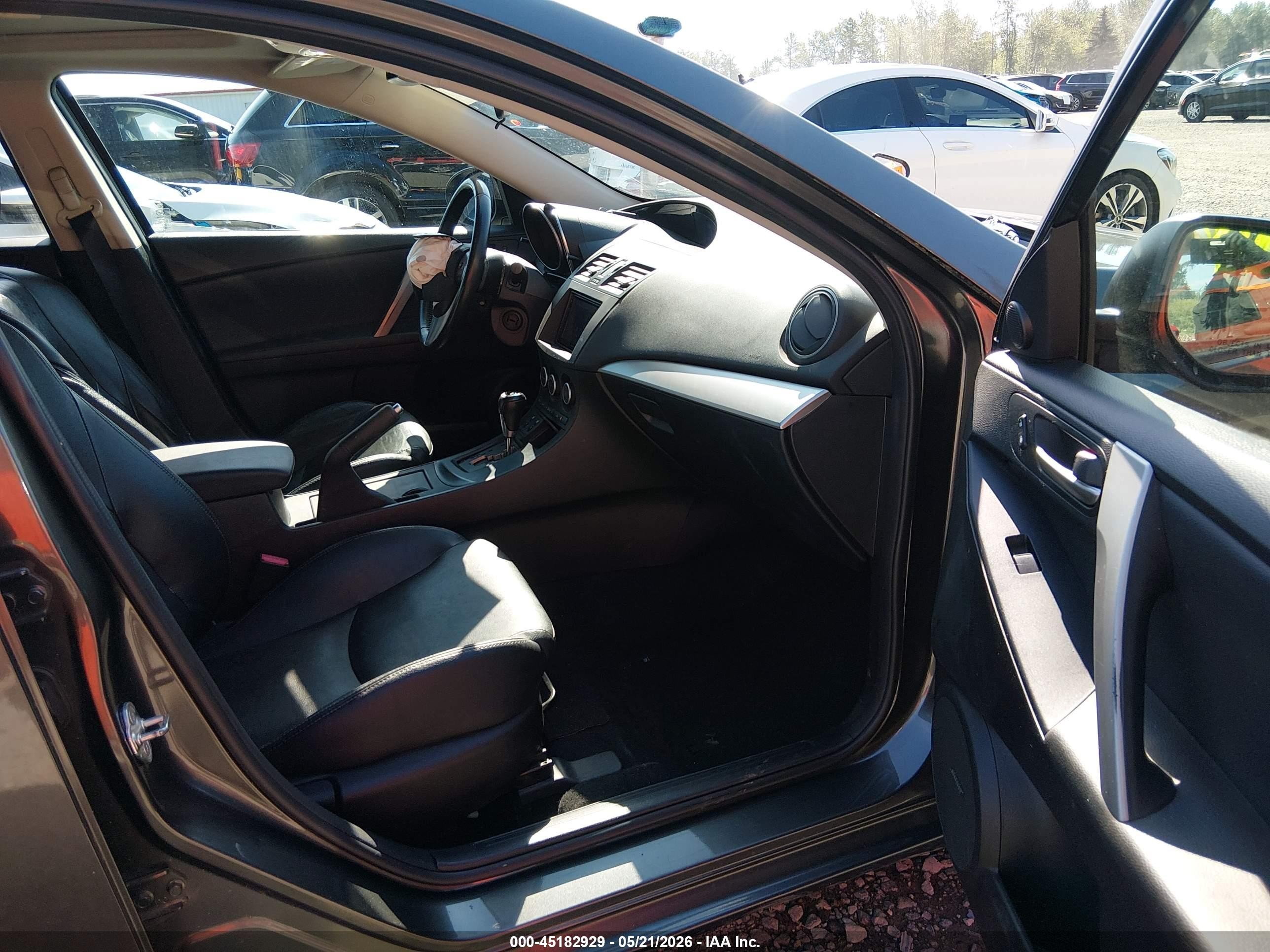 2013 Mazda Mazda3 I Grand Touring Серый vin: JM1BL1MP6D1785136