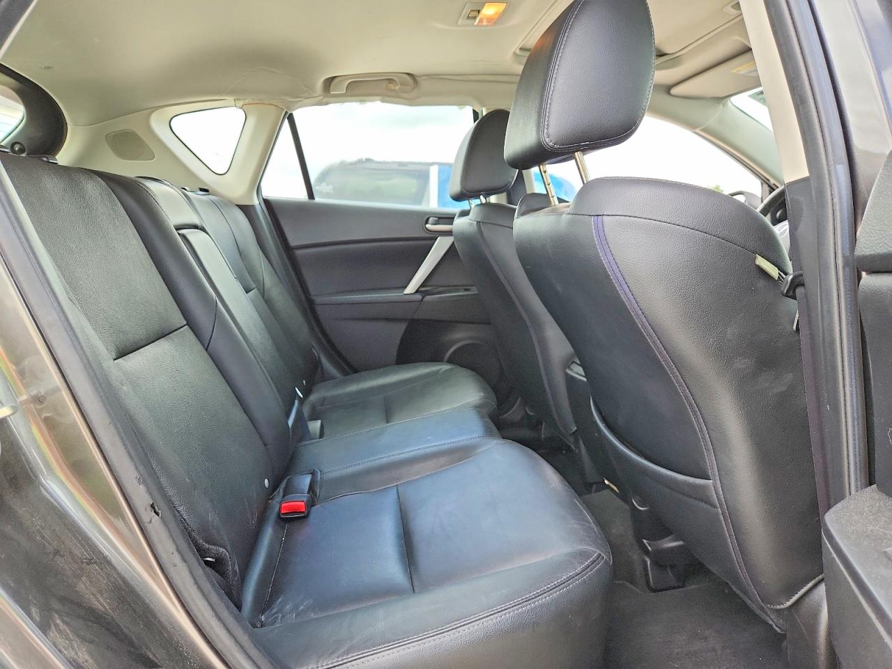 2013 Mazda 3 I Gray vin: JM1BL1MP8D1791696