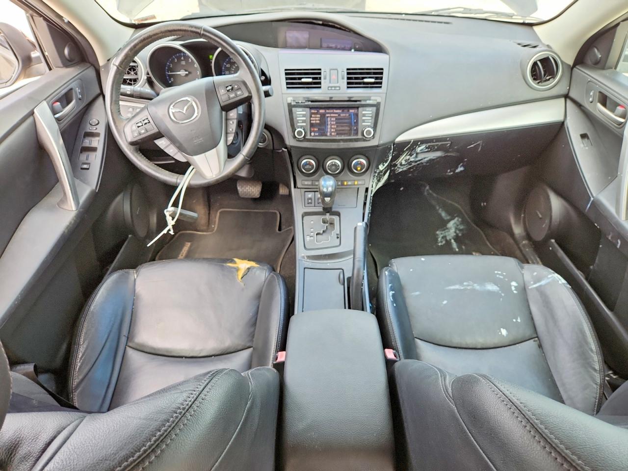 2013 Mazda 3 I Gray vin: JM1BL1MP8D1791696