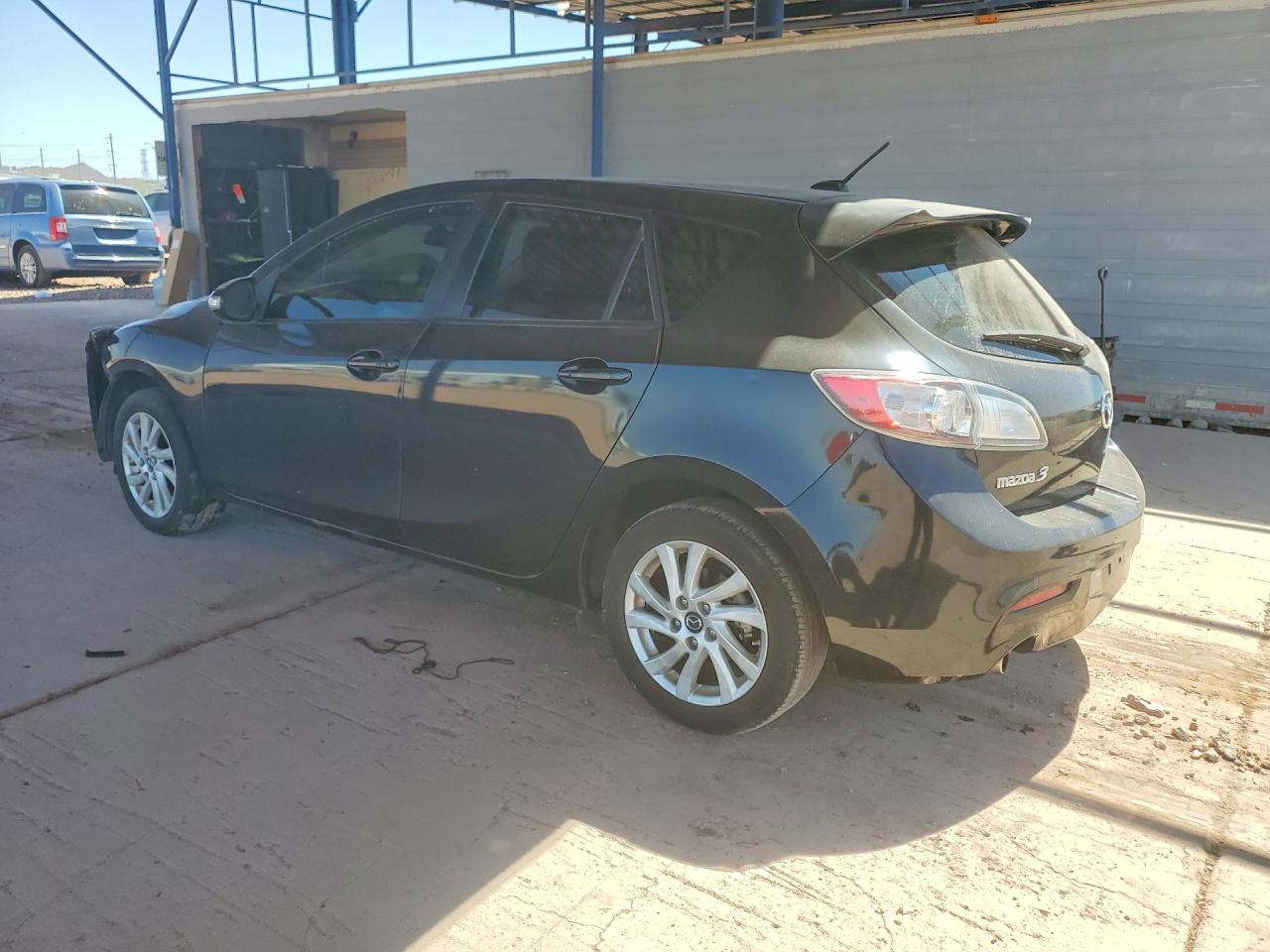 2013 Mazda 3 I Black vin: JM1BL1MPXD1737350