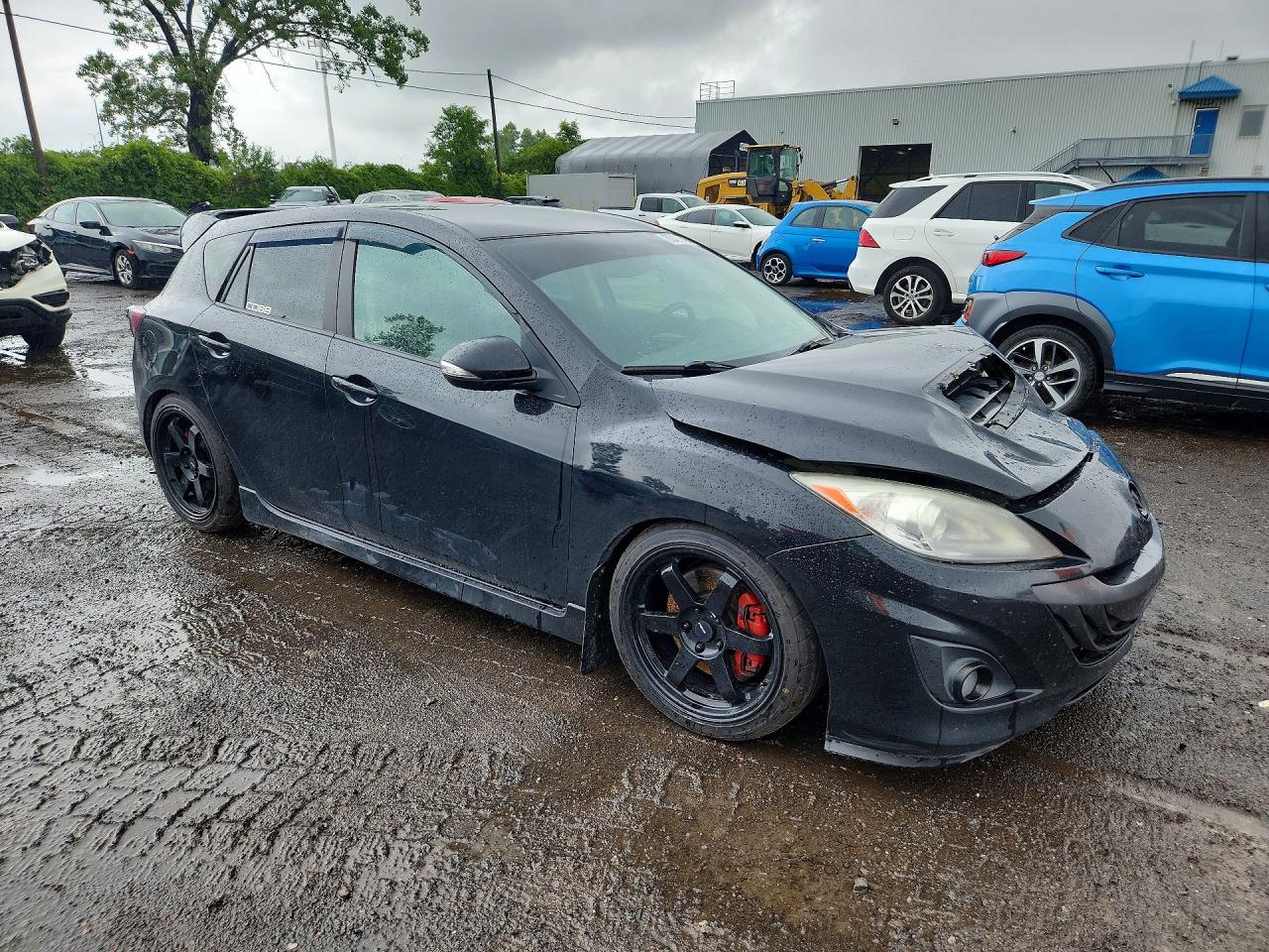 2012 Mazda Speed 3 Черный vin: JM1BL1N39C1668936