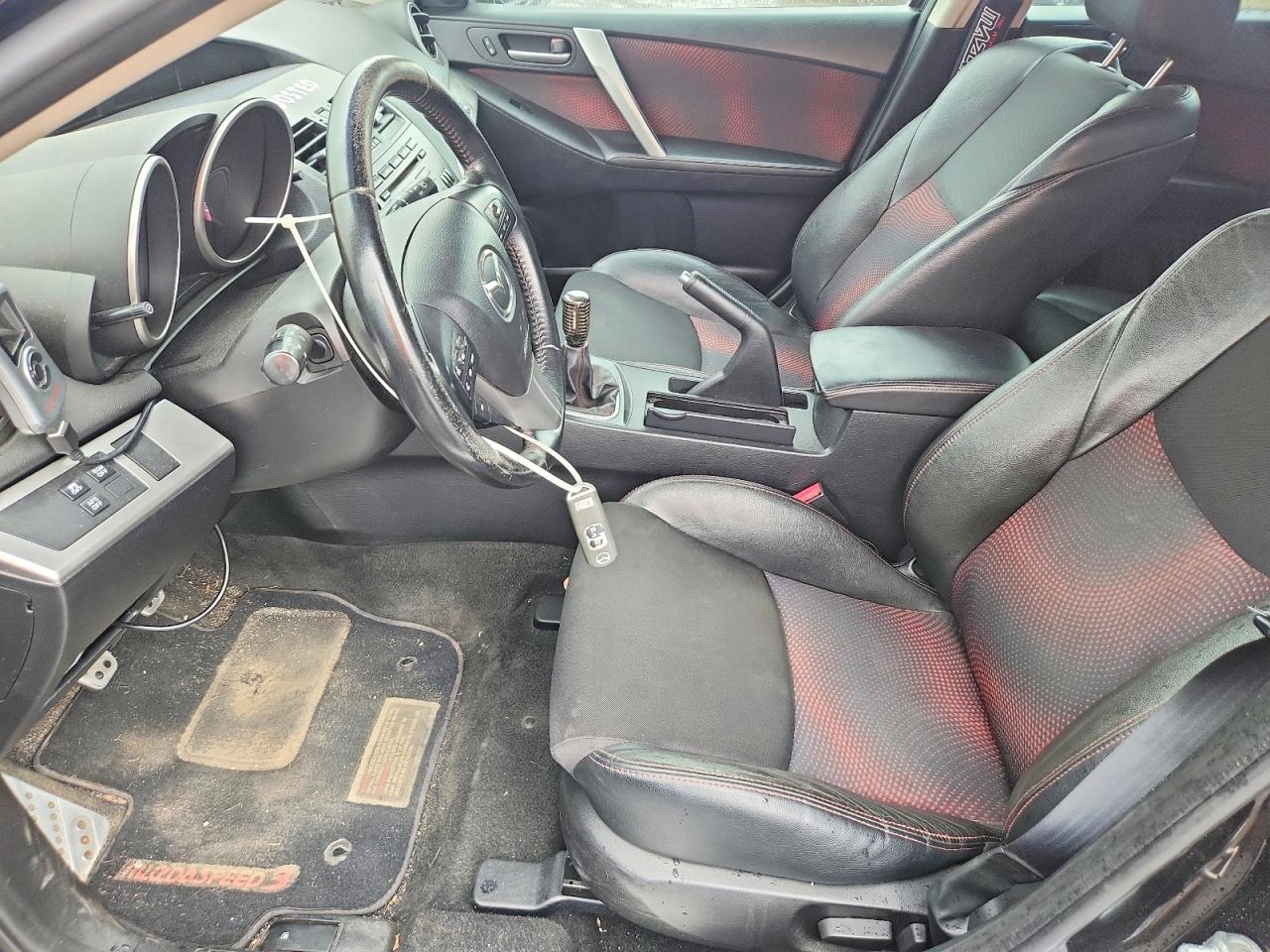 2012 Mazda Speed 3 Черный vin: JM1BL1N39C1668936