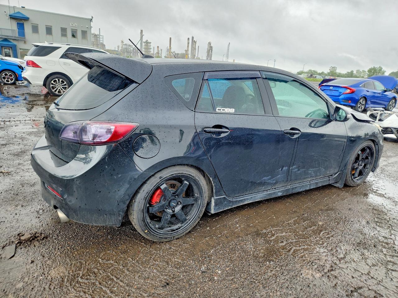 2012 Mazda Speed 3 Черный vin: JM1BL1N39C1668936