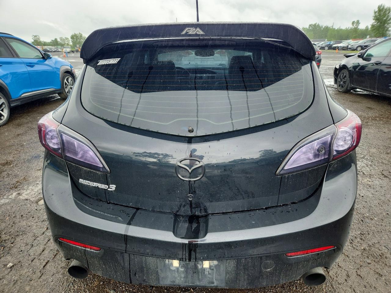2012 Mazda Speed 3 Черный vin: JM1BL1N39C1668936