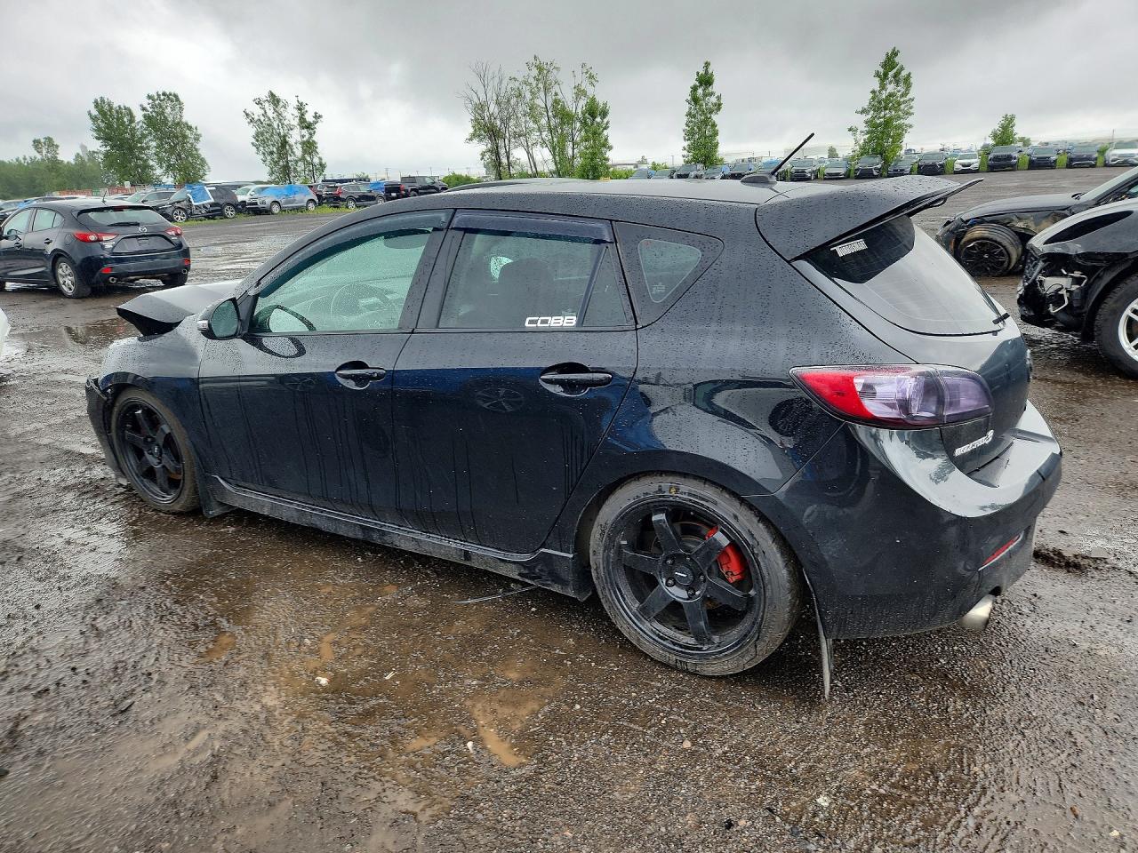 2012 Mazda Speed 3 Черный vin: JM1BL1N39C1668936