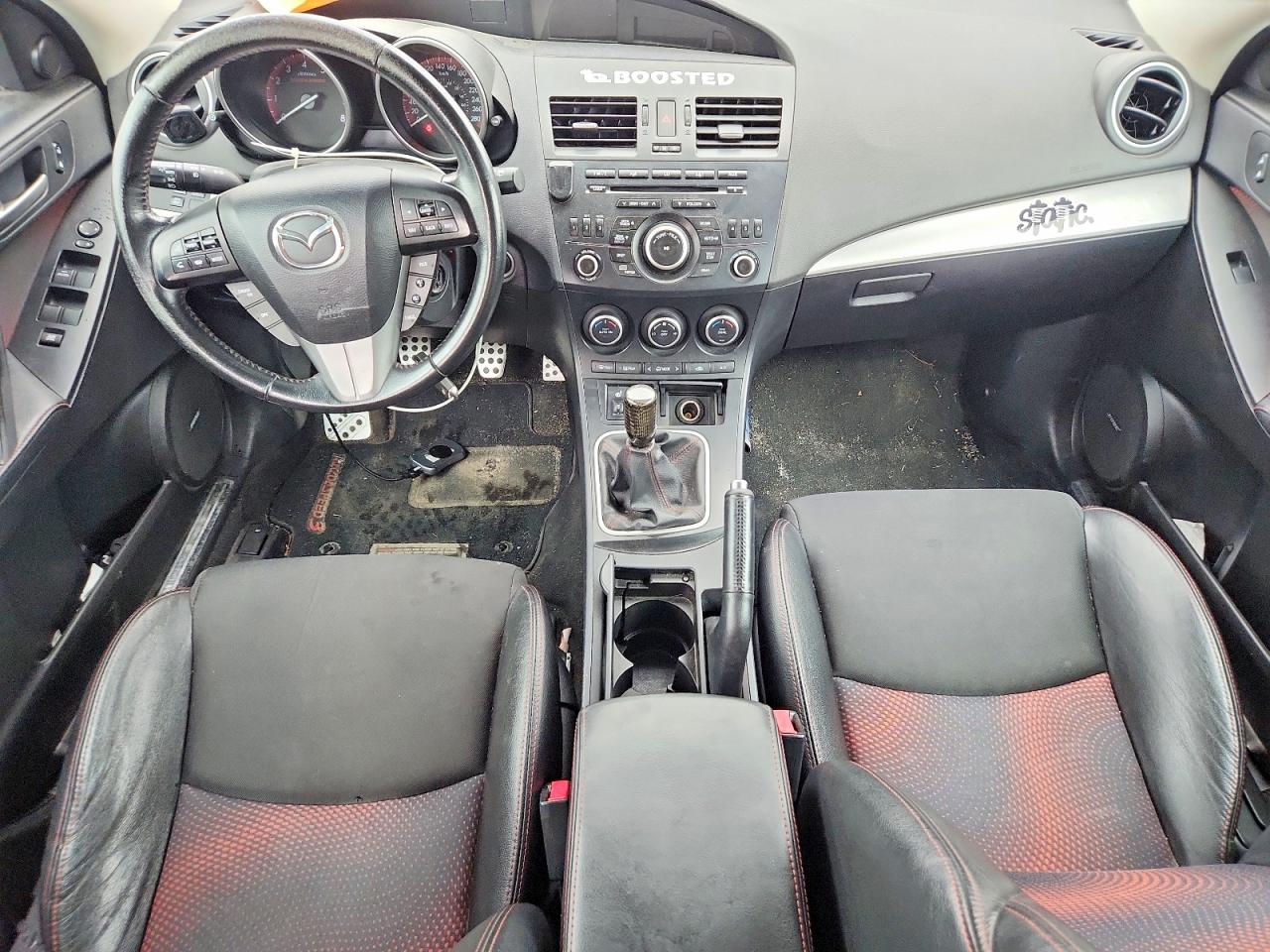 2012 Mazda Speed 3 Черный vin: JM1BL1N39C1668936