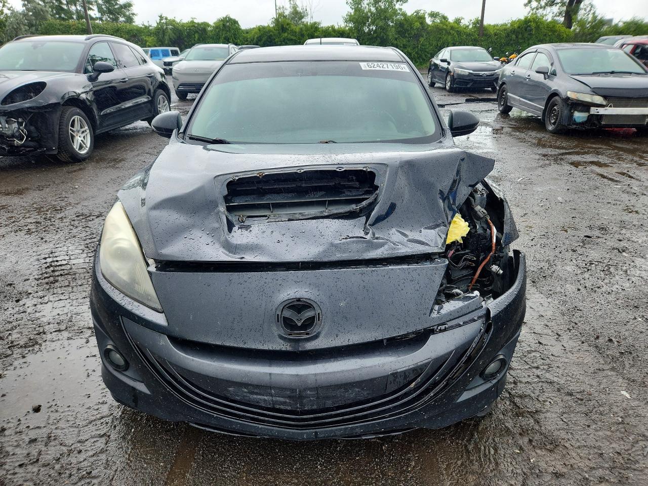 2012 Mazda Speed 3 Черный vin: JM1BL1N39C1668936