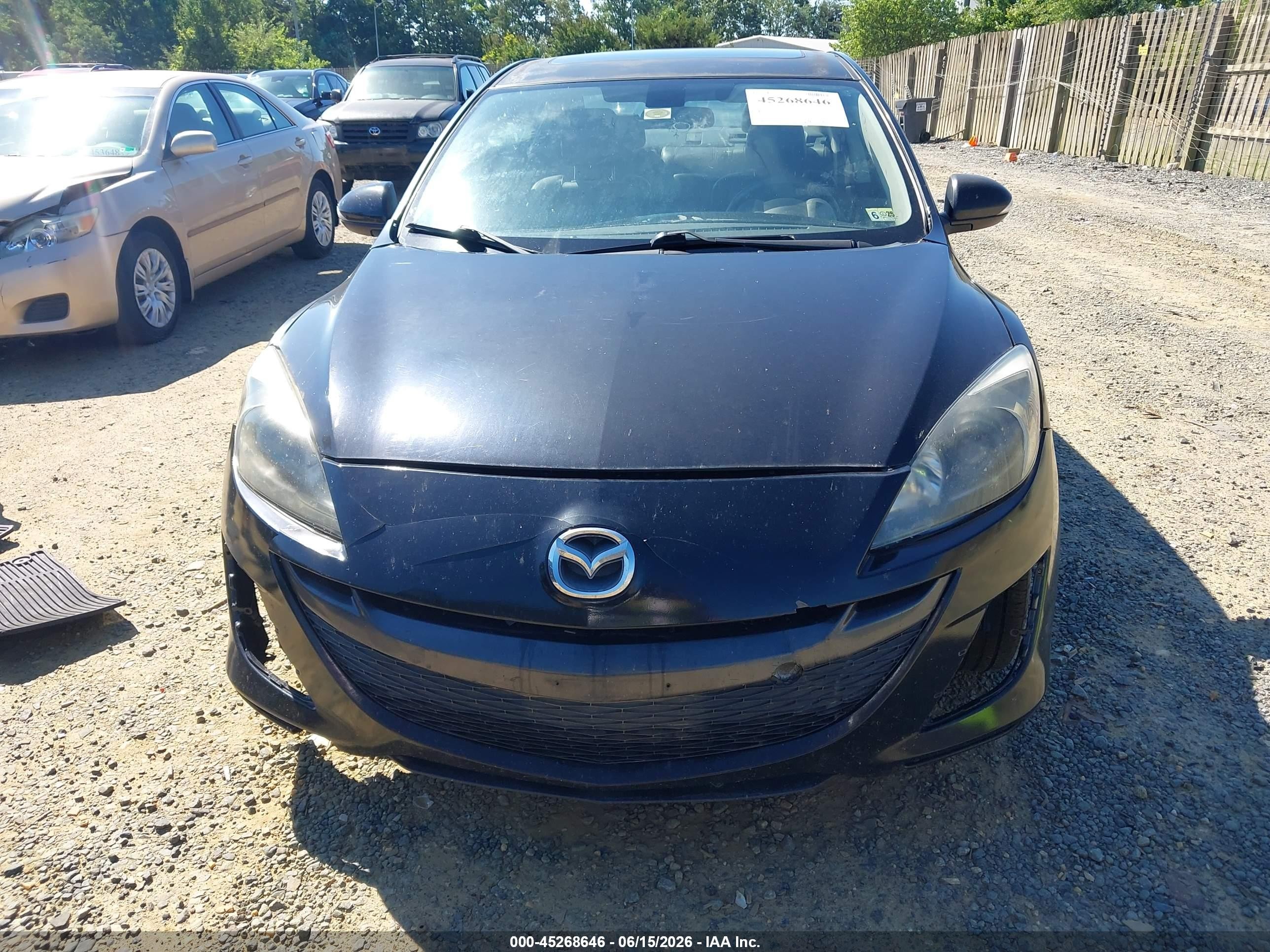 2010 Mazda Mazda3 S Grand Touring Черный vin: JM1BL1S50A1224976