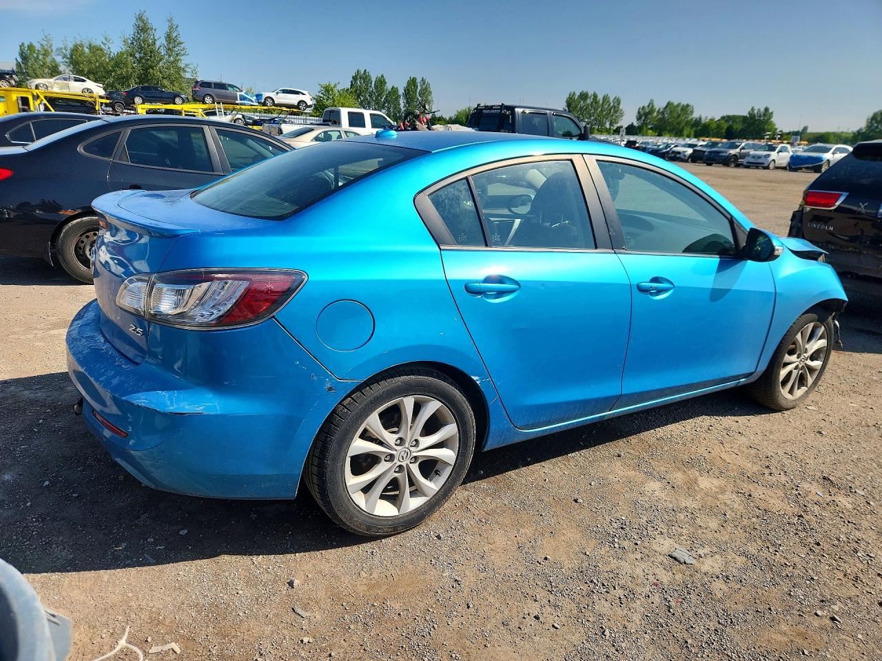 2010 Mazda 3 S Blue vin: JM1BL1S51A1105933