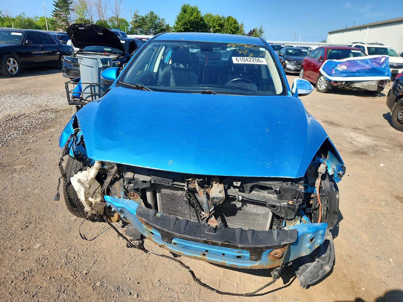 2010 Mazda 3 S Blue vin: JM1BL1S51A1105933